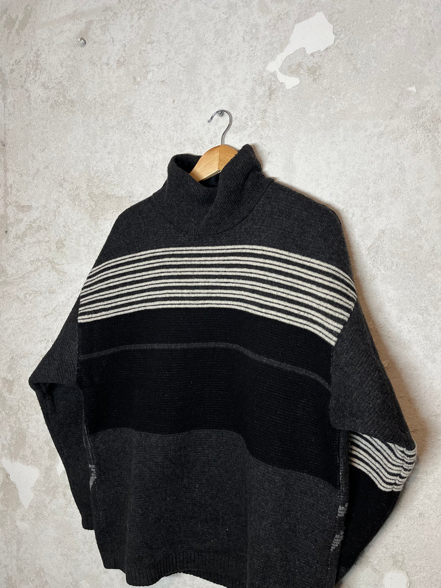 Oxbow heavy knit ski snowboard sweater - L