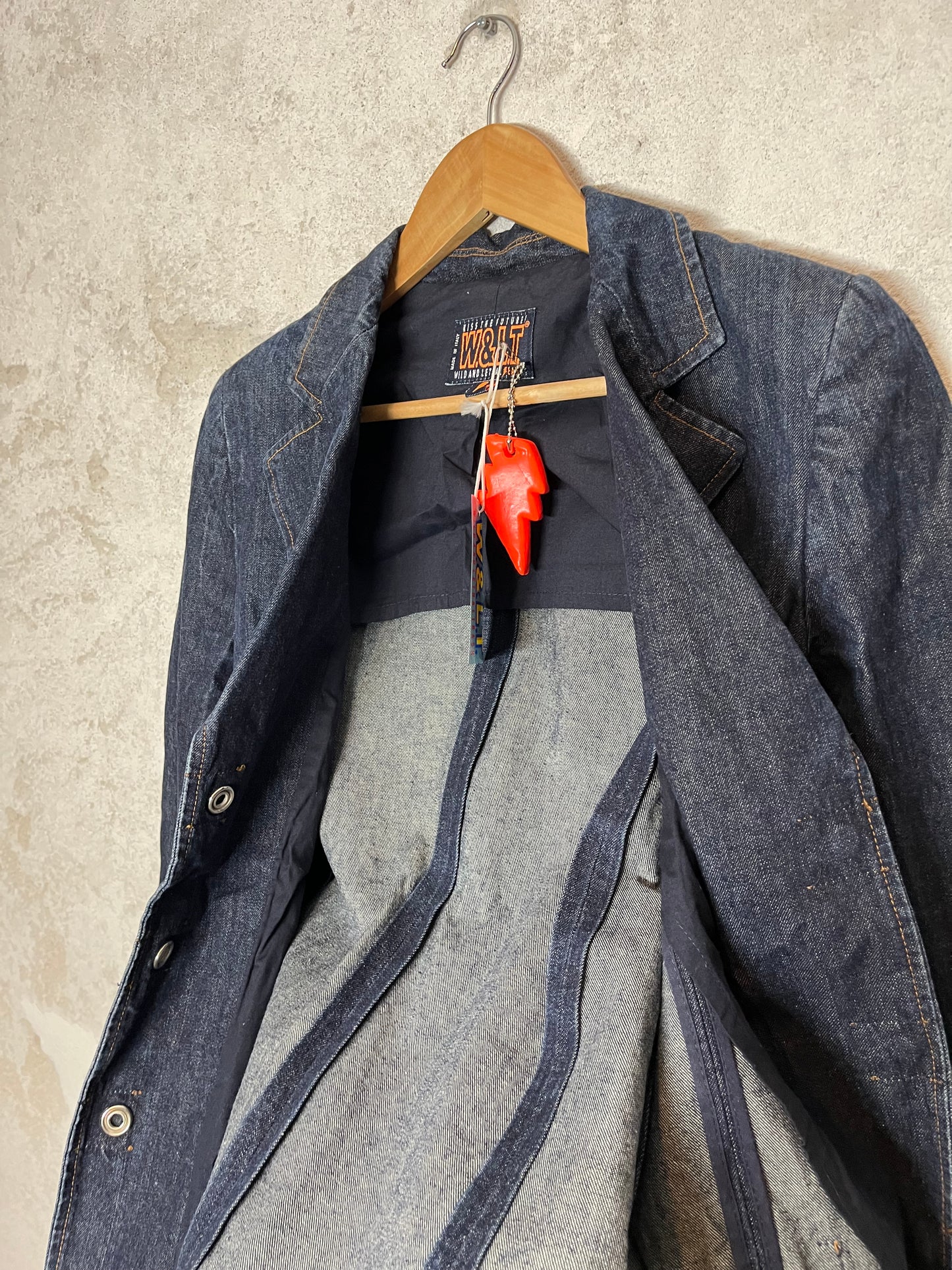 Walter van Beirendonck W&LT denim jacket NEW - M