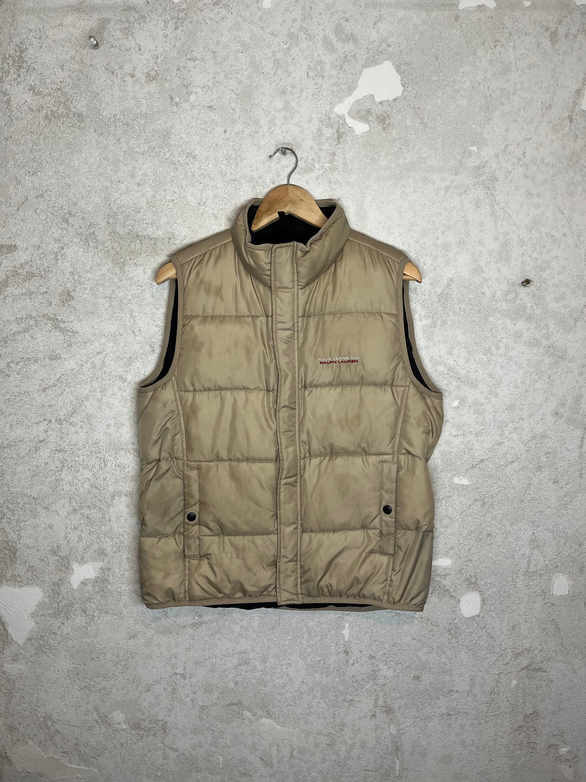 Ralph Lauren Polo Sport vintage 90s retro bodywarmer jacket