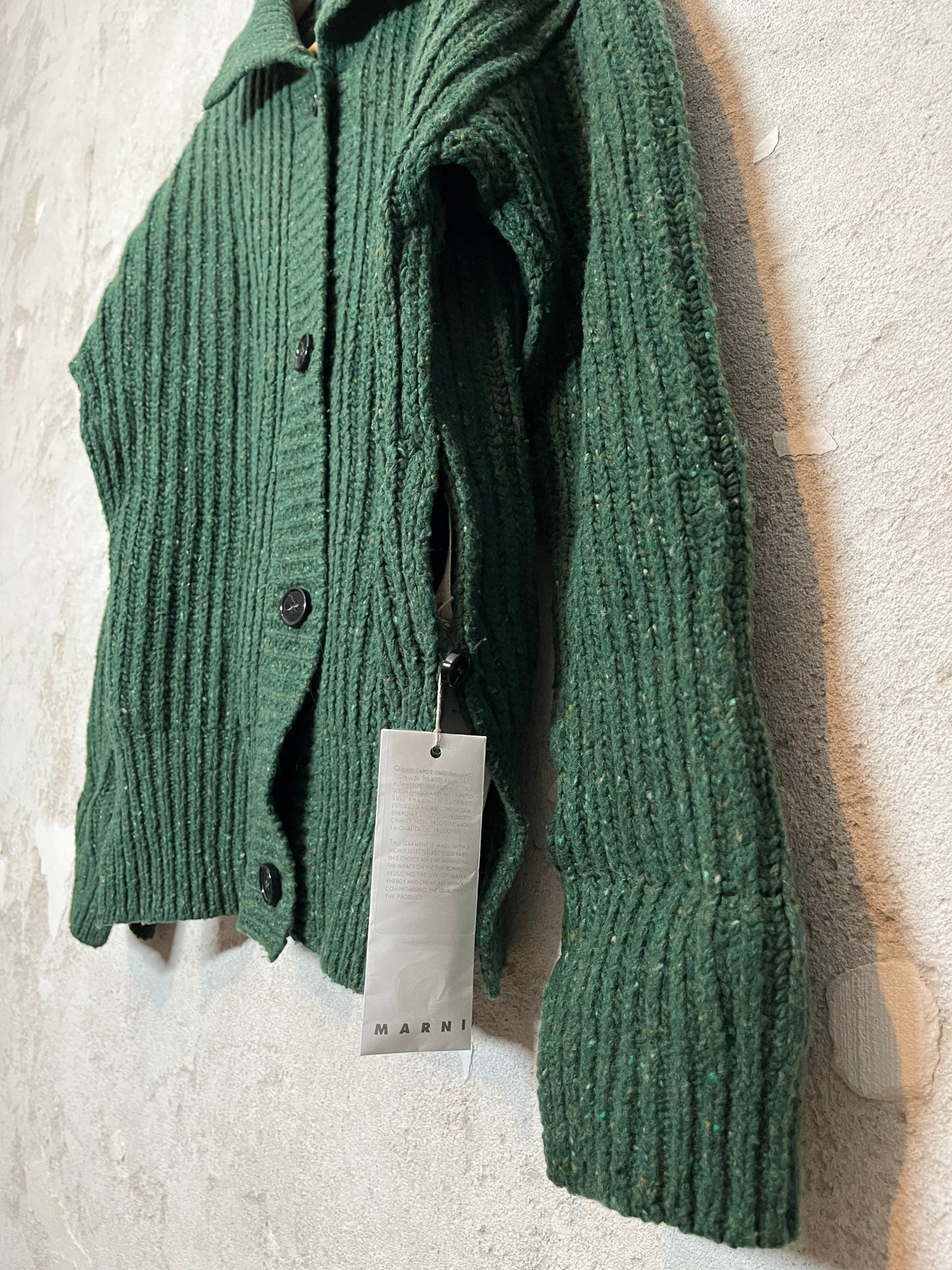 Marni NWT knit cardigan with side buttons - S