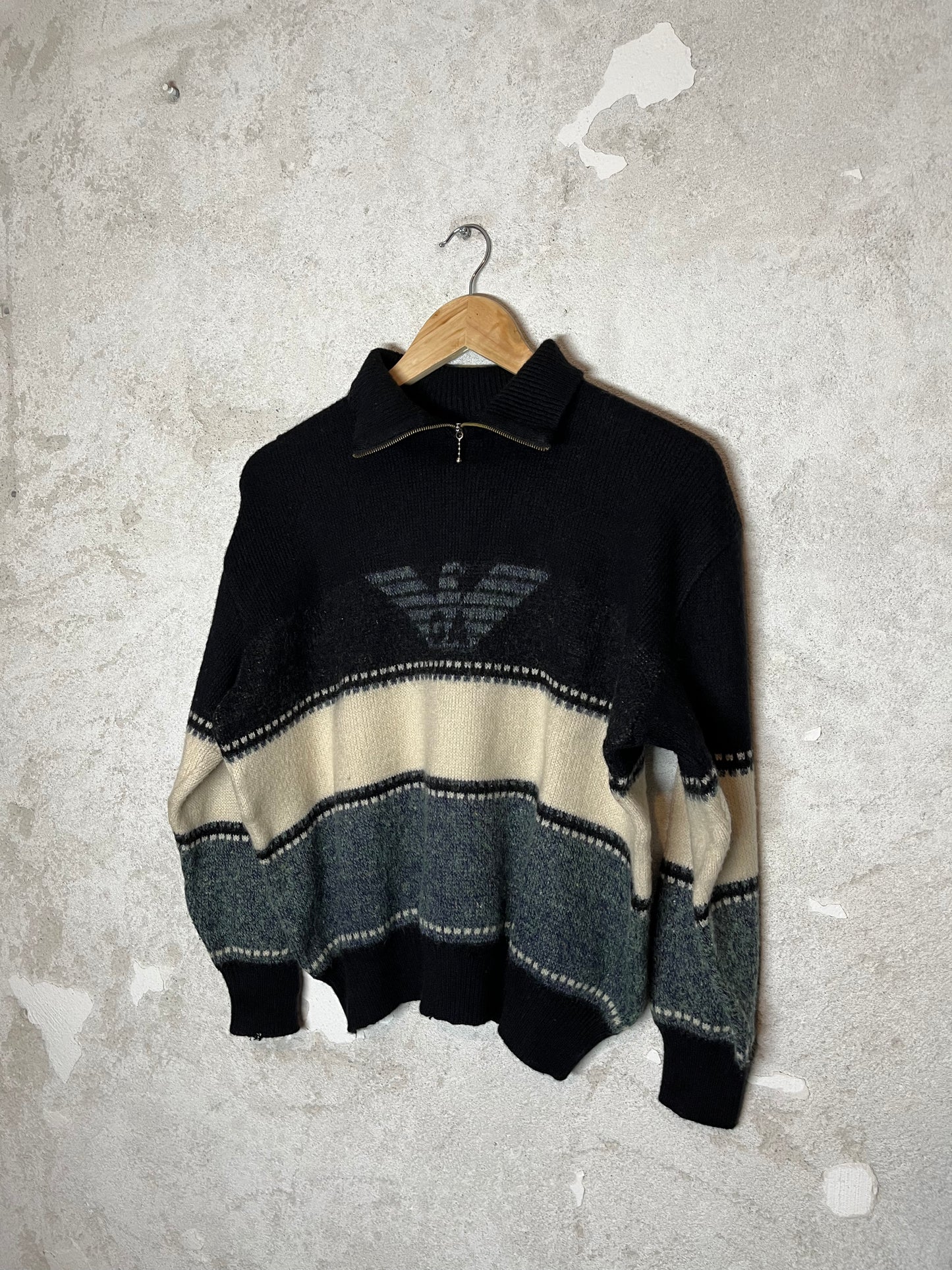 Emporio Armani Jeans knitted sweatshirt - S