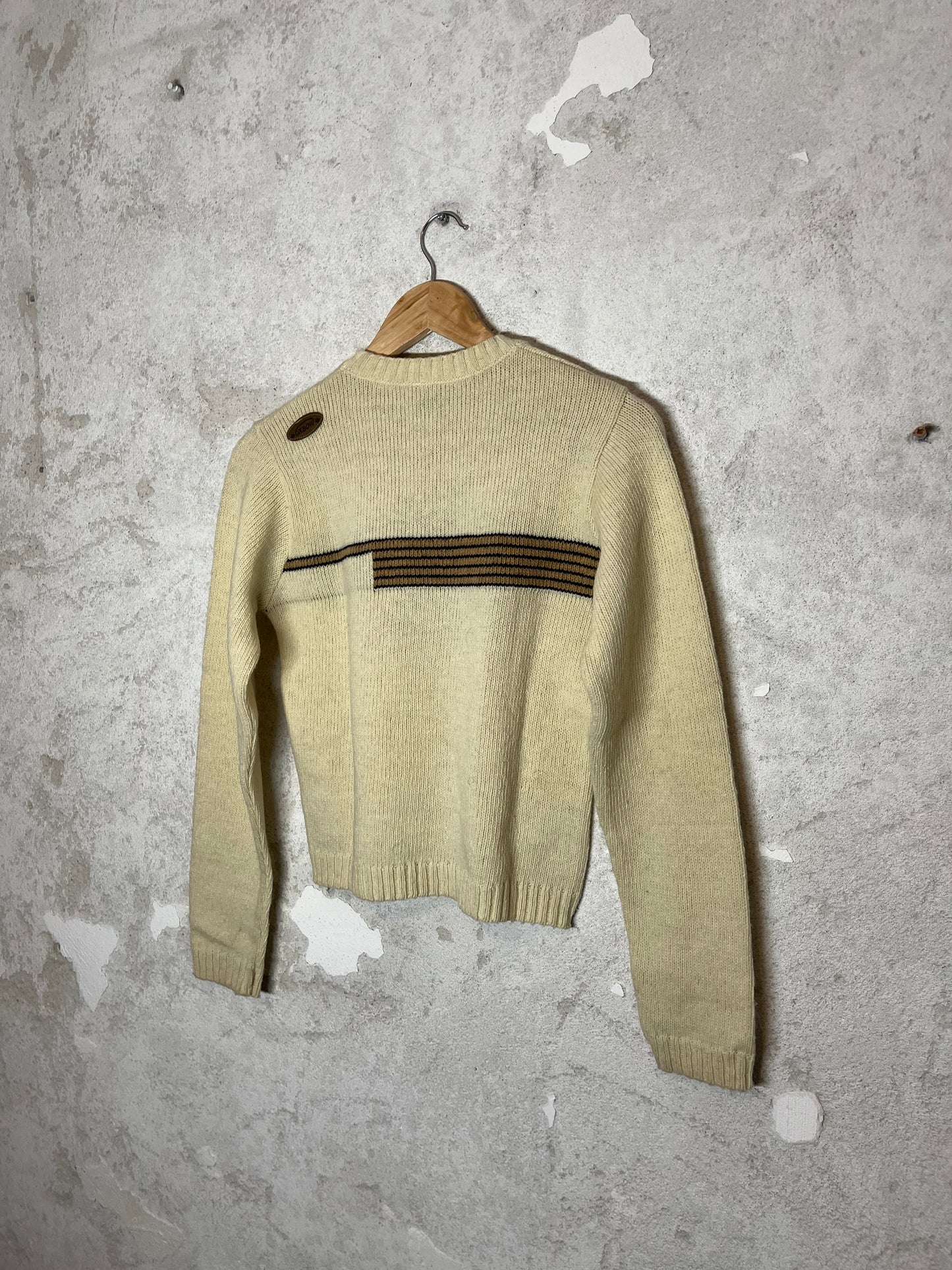 Oxbow vintage retro ski snowboard knit sweater