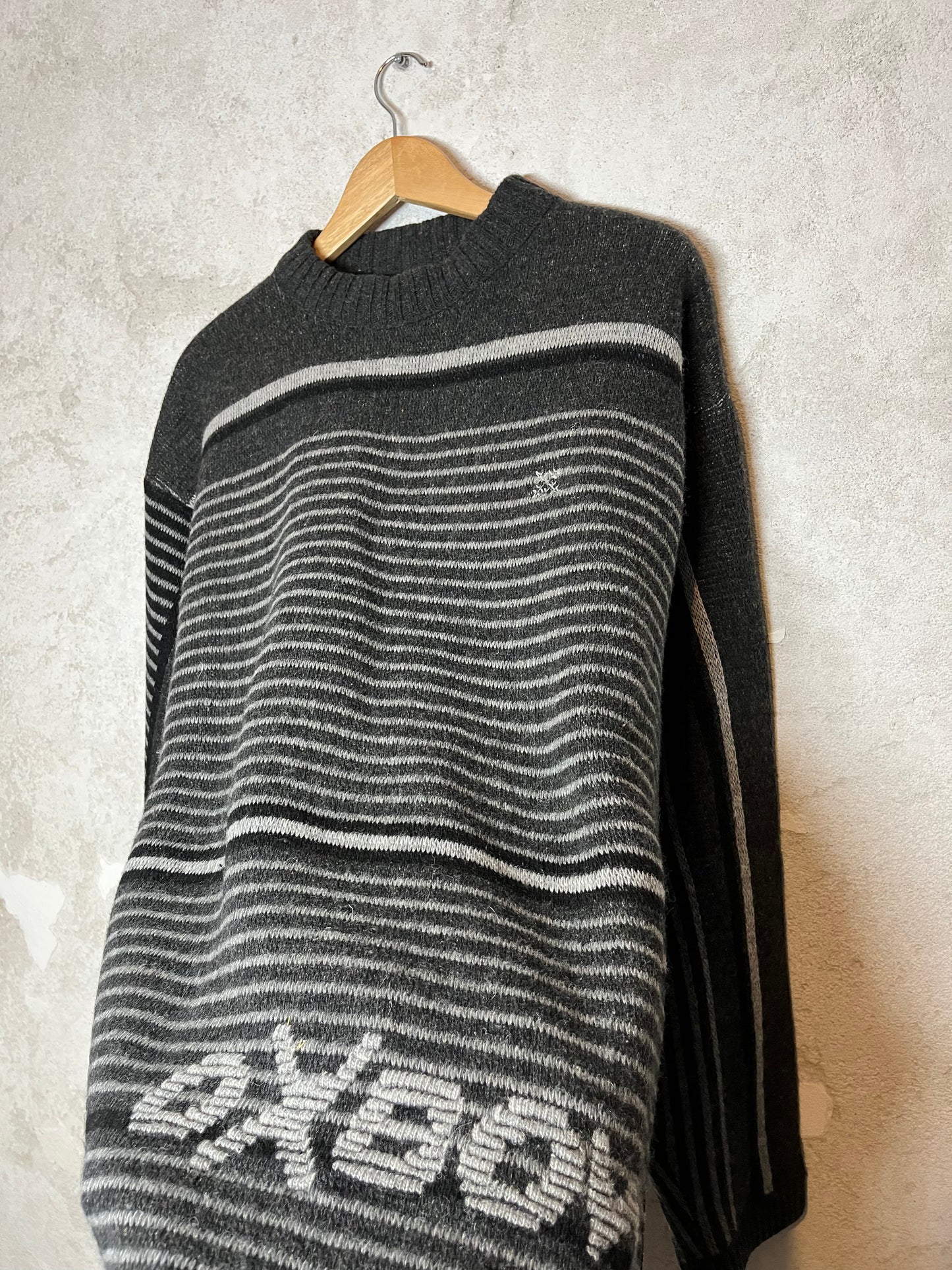 Oxbow heavy knit ski snowboard sweater - XL