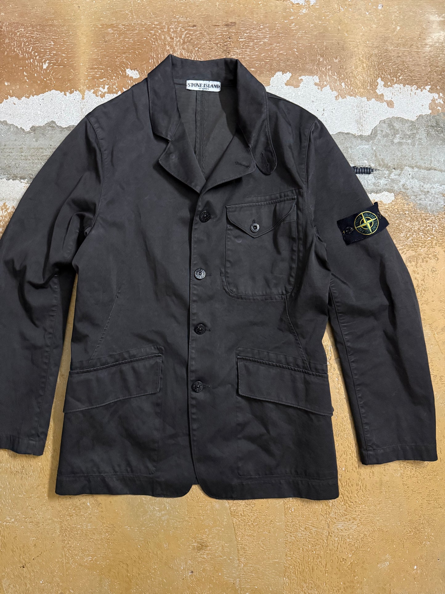Stone Island SS06 Resined cotton chore jacket - S