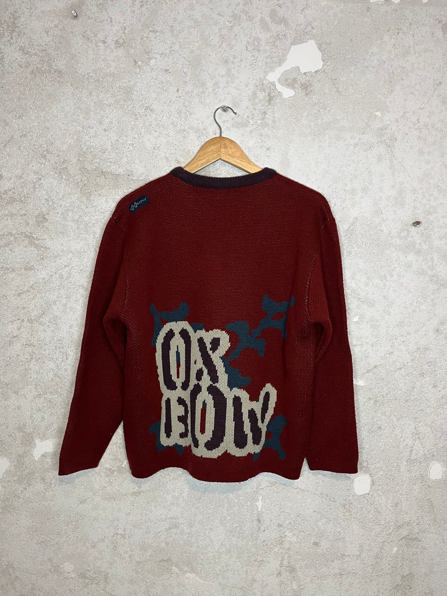 Oxbow vintage heavy knit ski sweatshirt - S