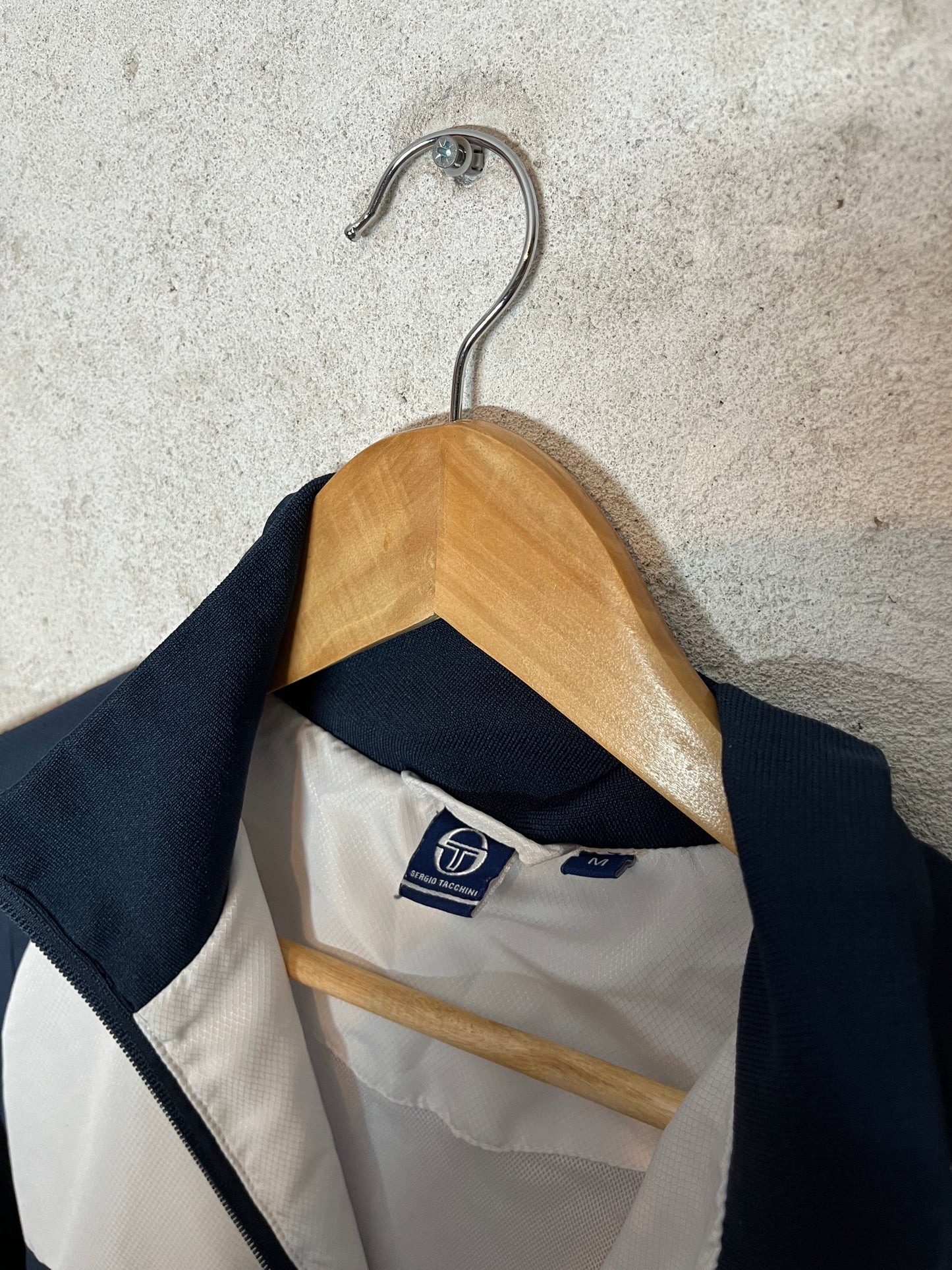 Sergio Tacchini vintage track sports jacket - M