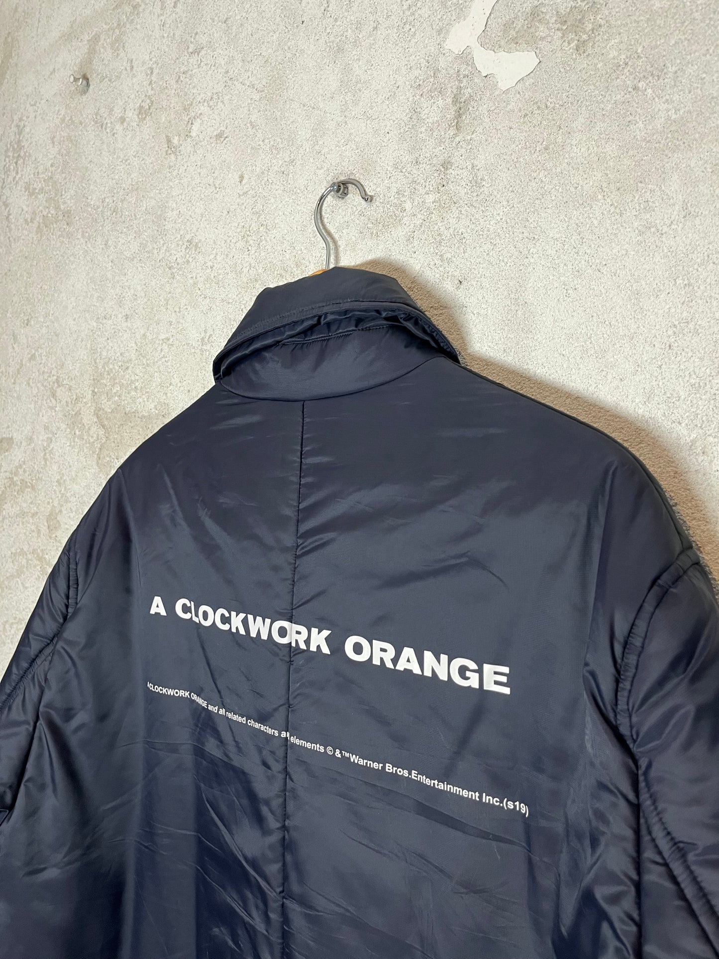 Undercover x A Clockwork Orange padded trenchcoat - L