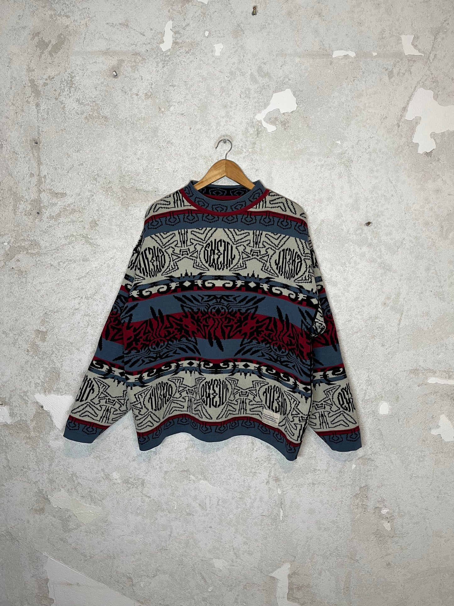 O’neill vintage reversible knit sweater - XL