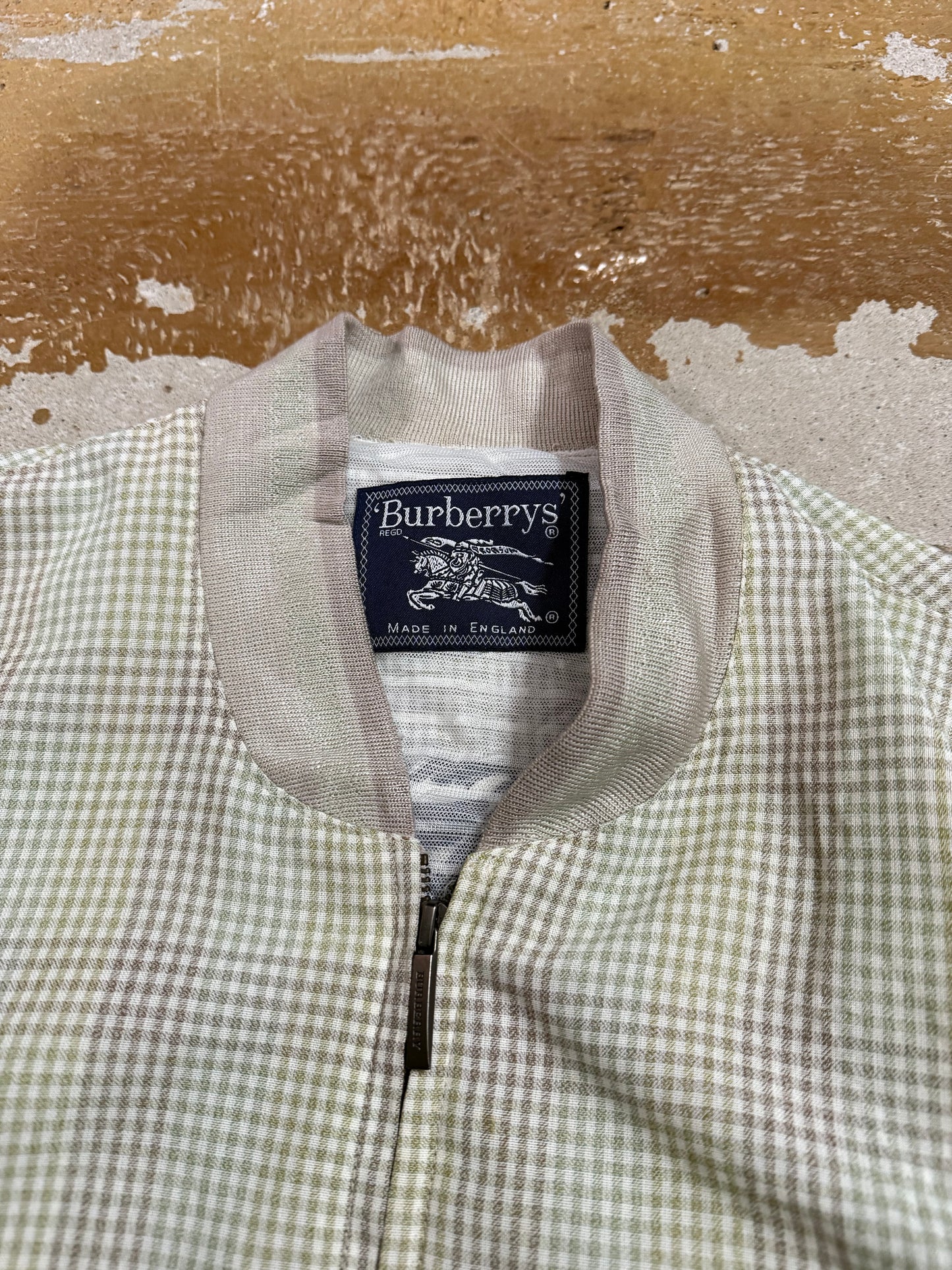Burberry vintage prorsum embroidered harrington jacket - S