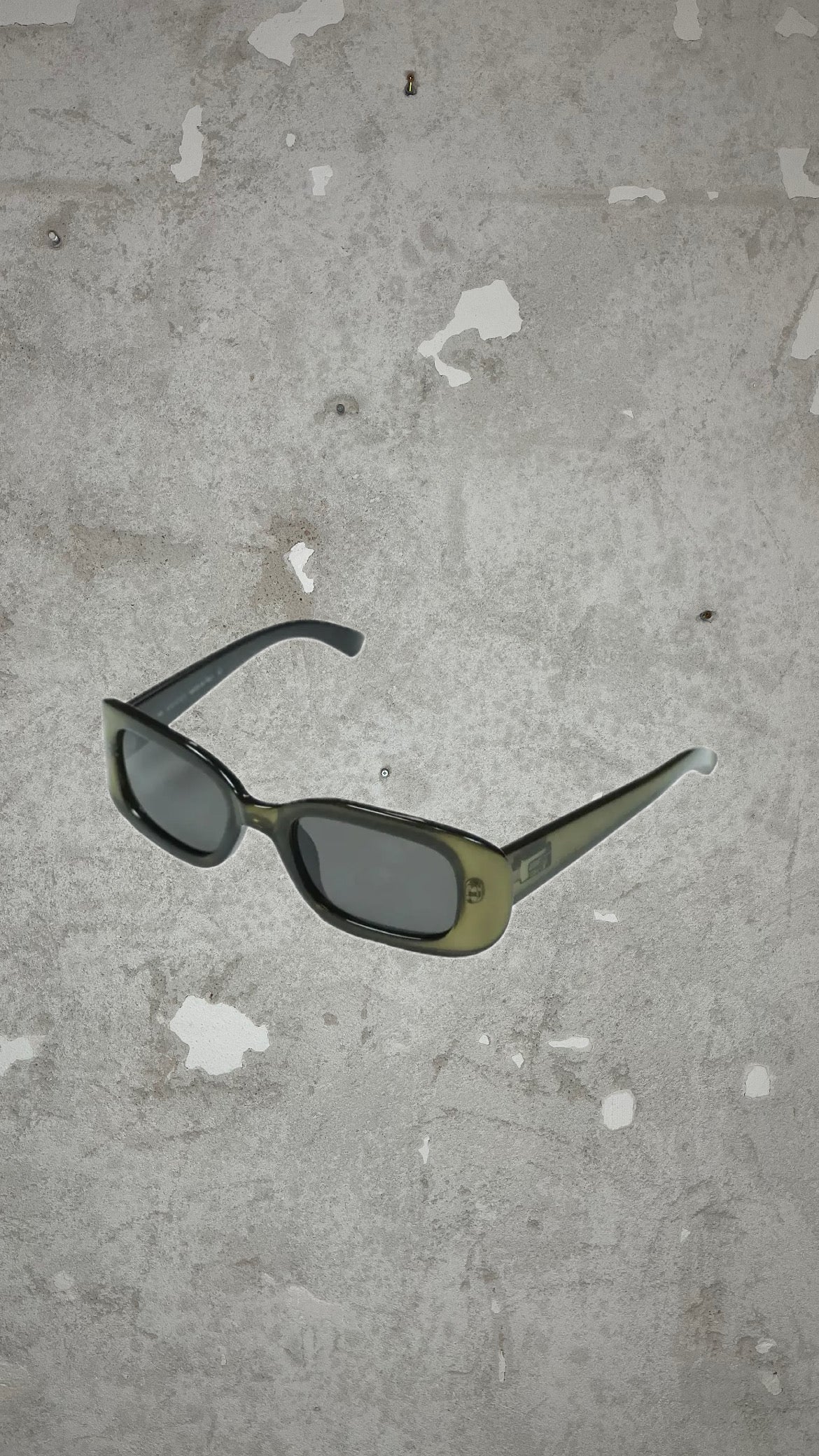 Gucci Green Vintage Sunglasses