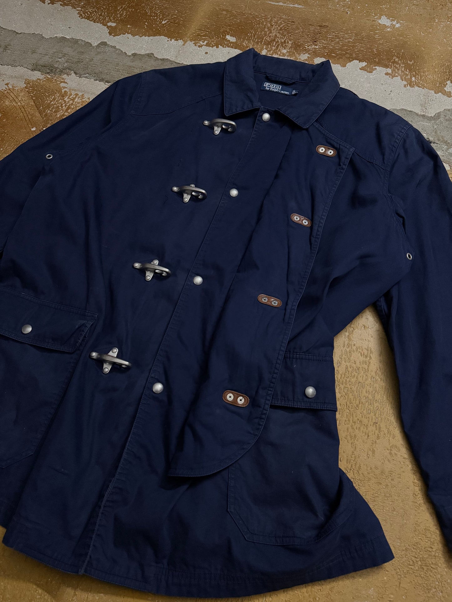 Ralph Lauren vintage fireman clasp jacket - XL