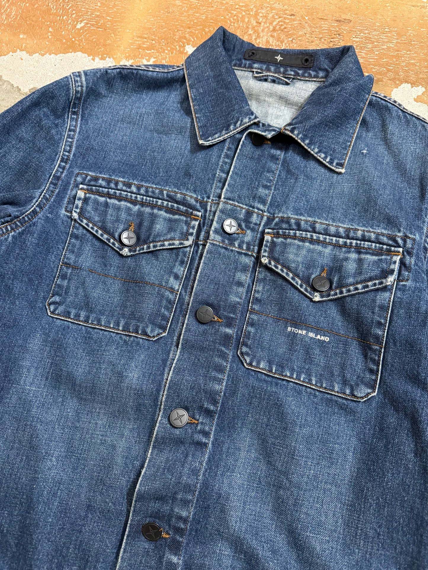 Stone Island vintage denim jacket - S
