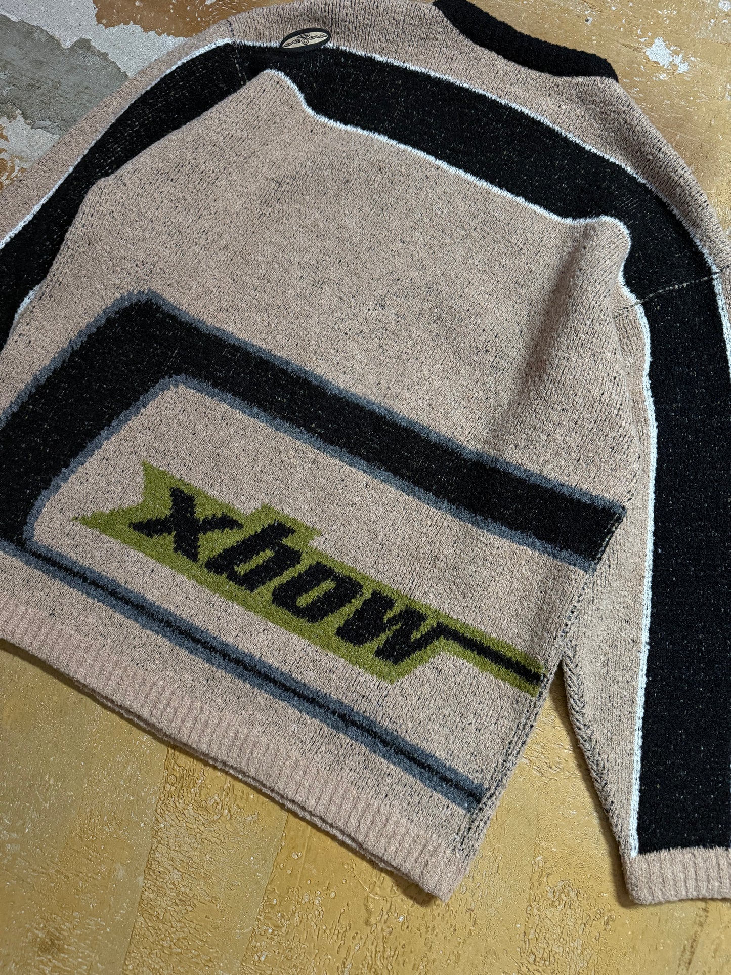 Oxbow vintage winter knit sweater - L