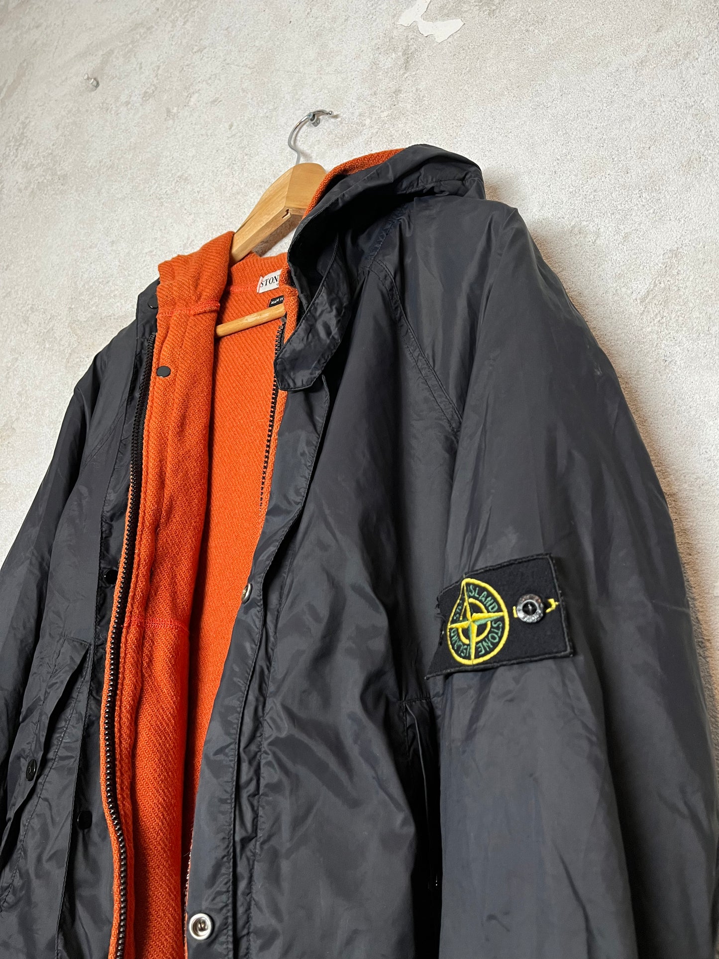 Stone Island double lined 2-in-1 jacket - S