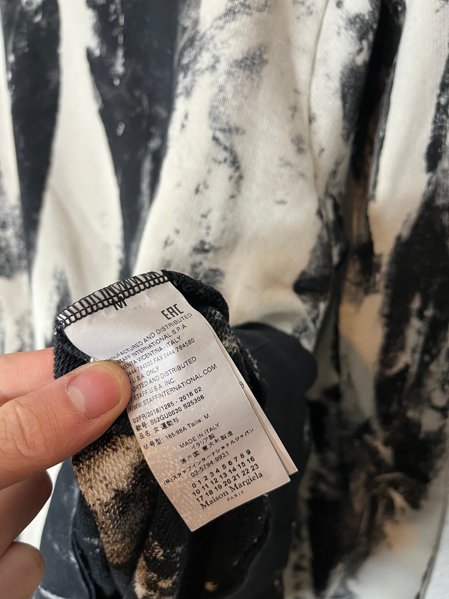 MM6 Maison Margiela rare paint sweater - M