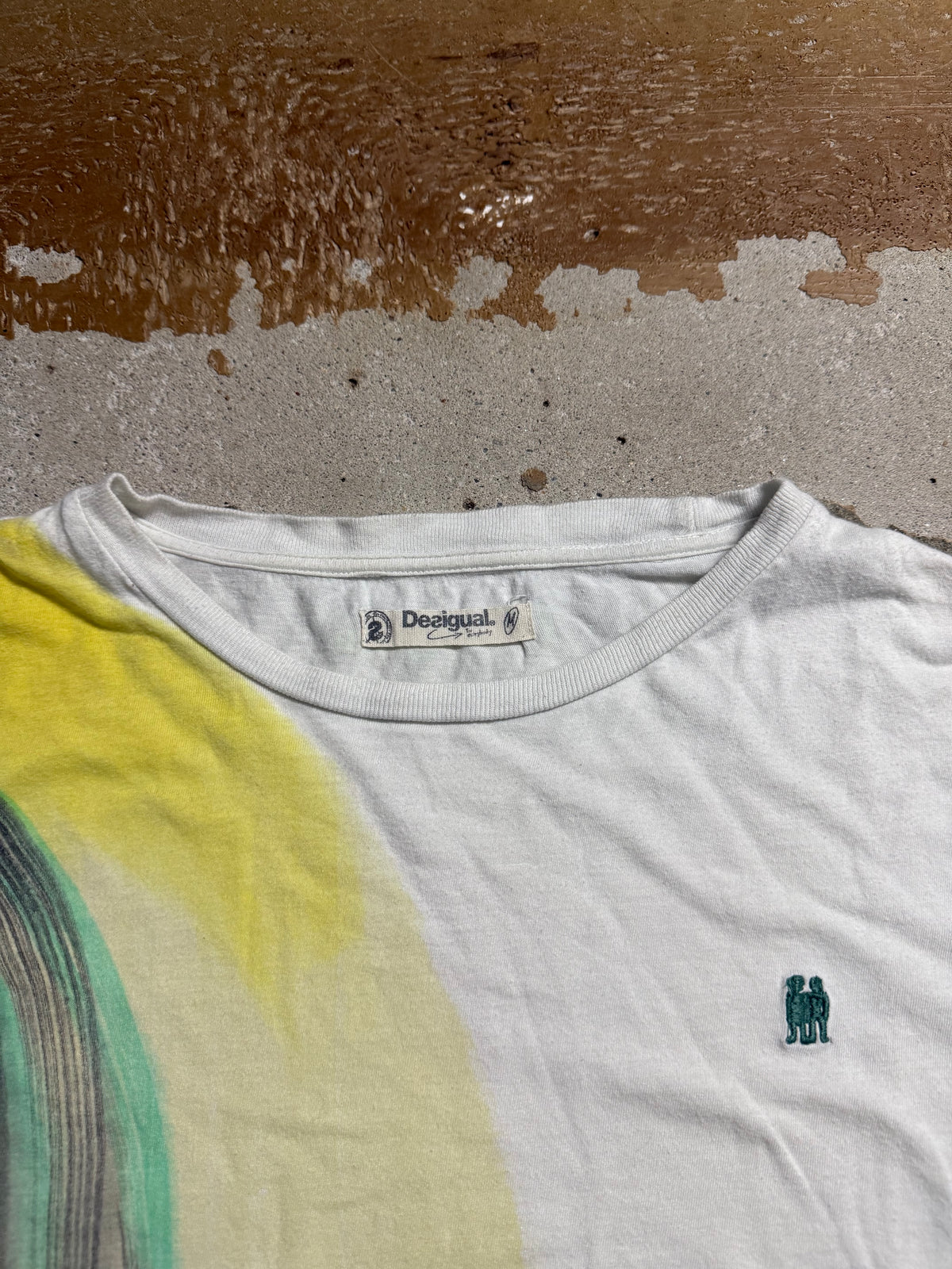 Desigual multicolor tee shirt - M
