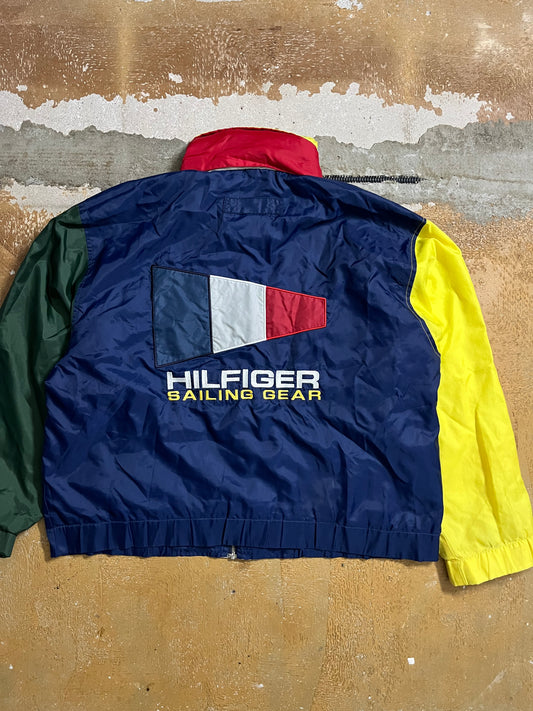 Tommy Hilfiger vintage sailing gear jacket - L