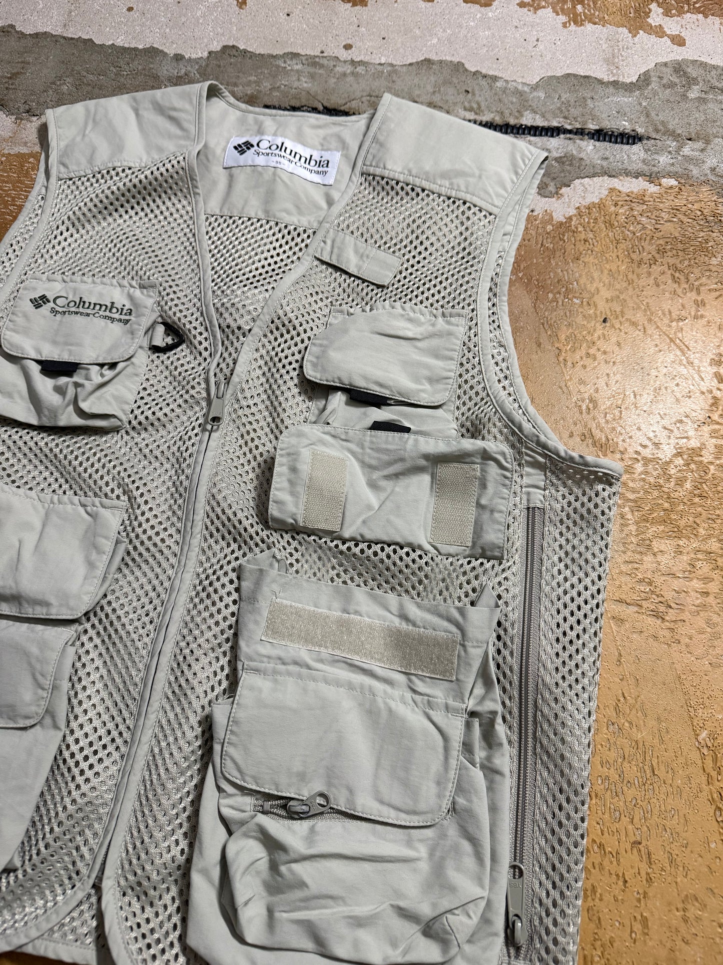 Columbia vintage utility bodywarmer vest - M