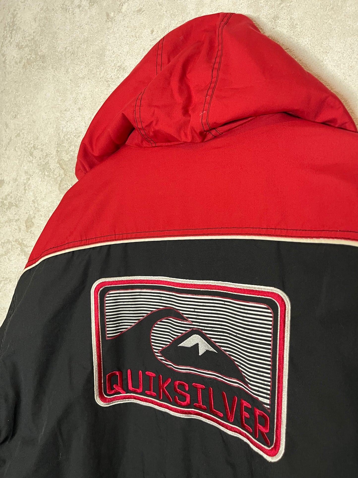 Quiksilver vintage surf skate retro winter jacket - M