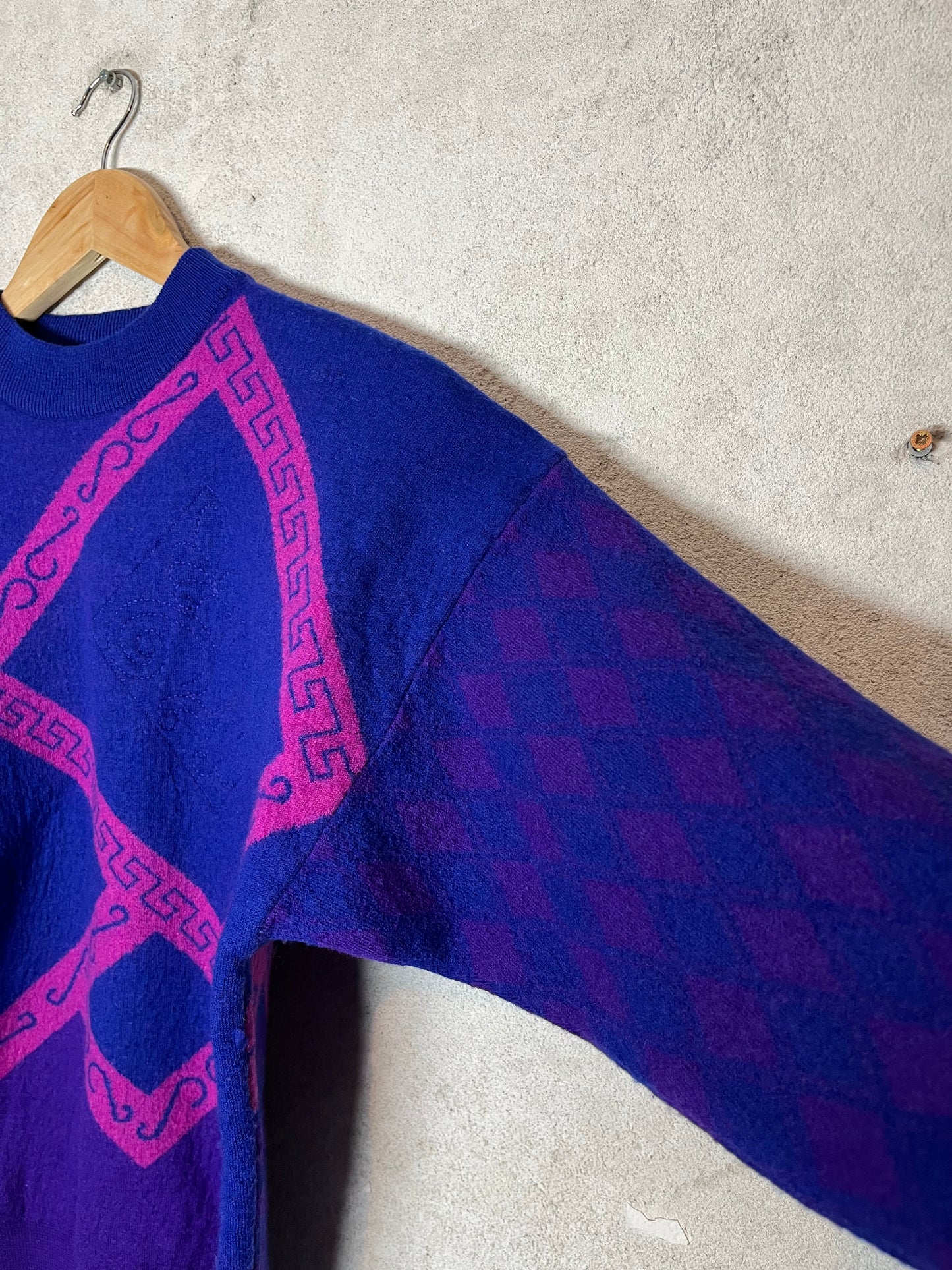 Versace Istante vintage 90s knit sweater - S/M