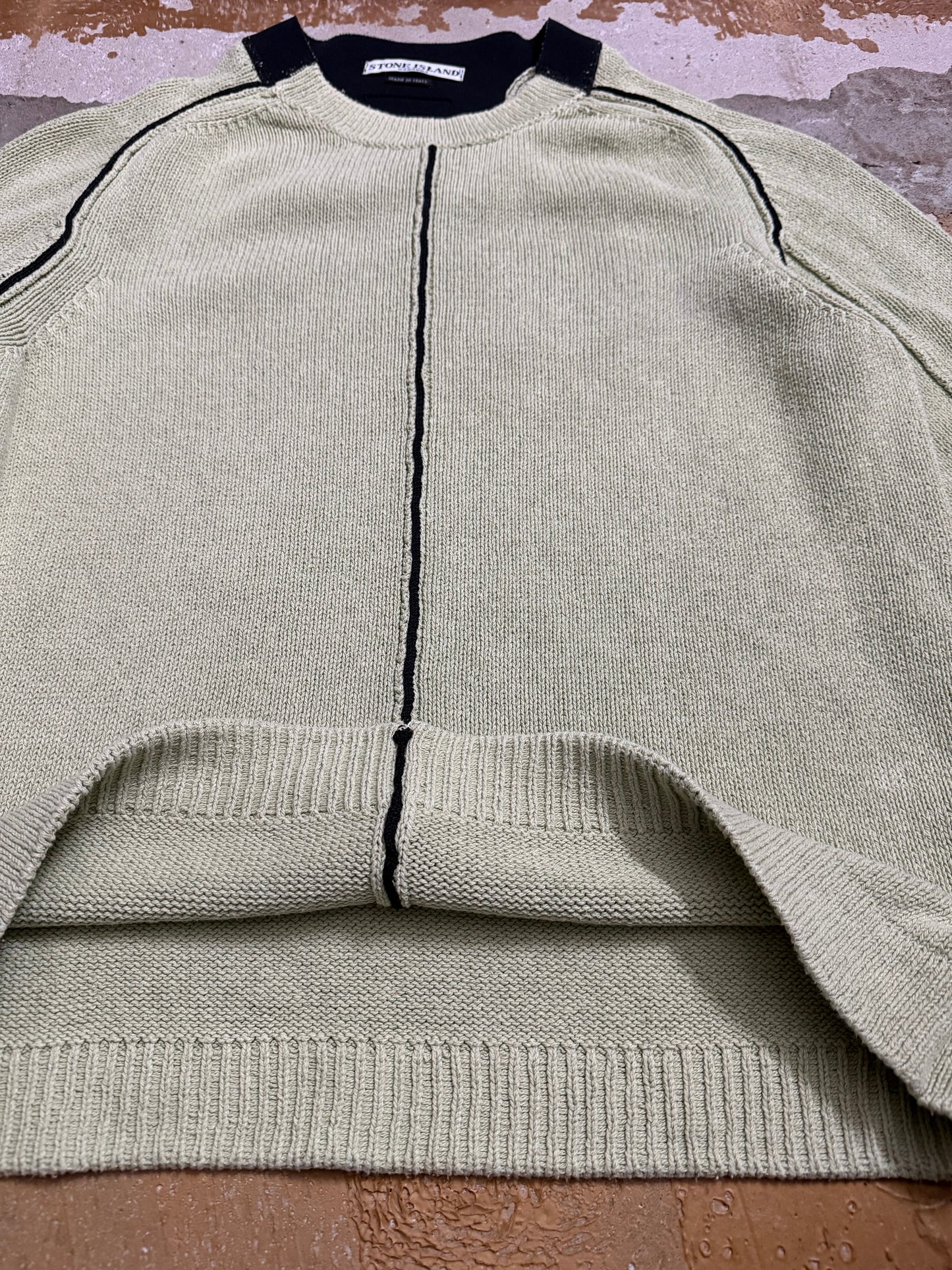 Stone Island rare vintage knit sweater - M