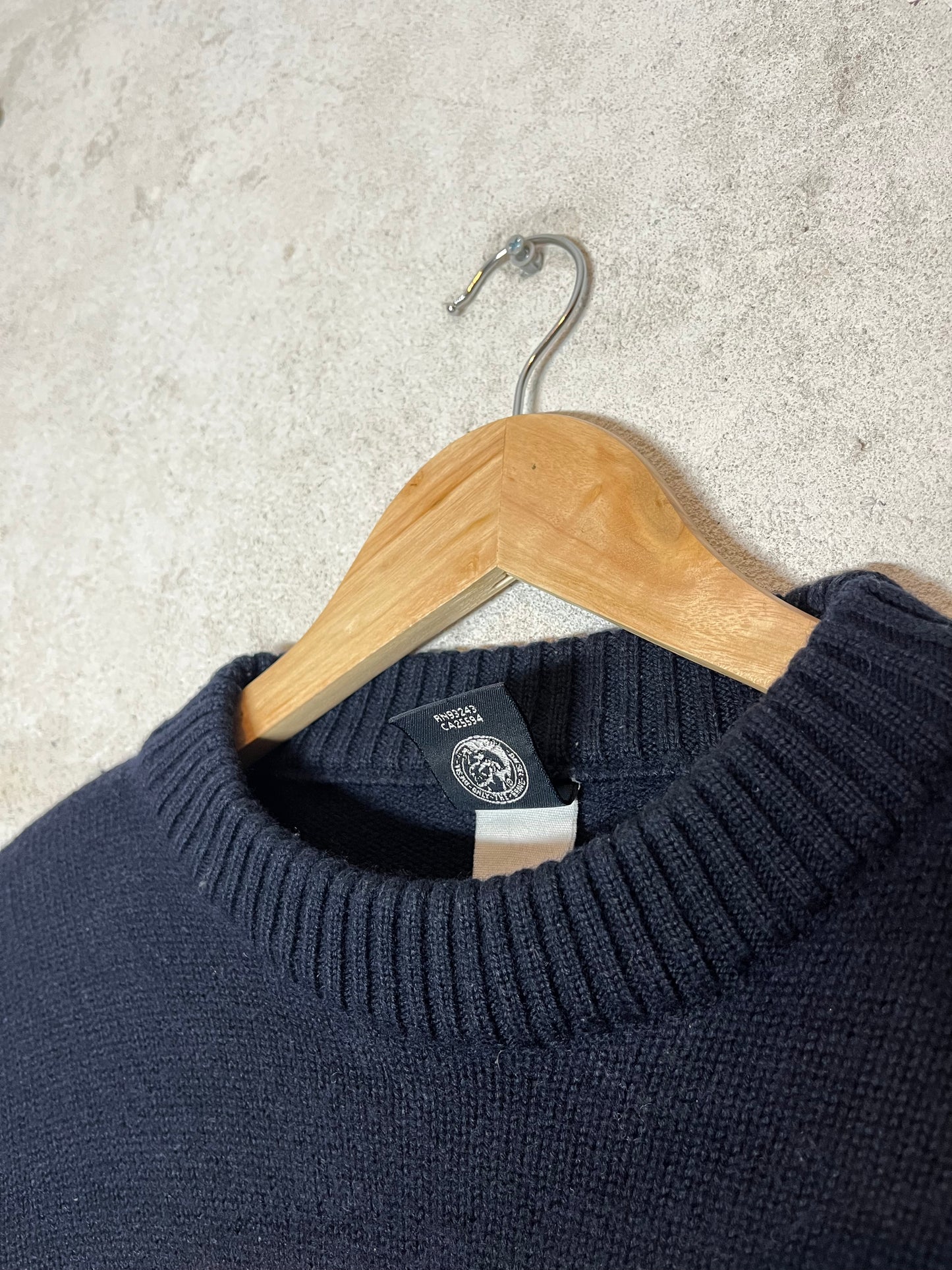 Diesel vintage 90s 2000s heavy knit sweatshirt - L