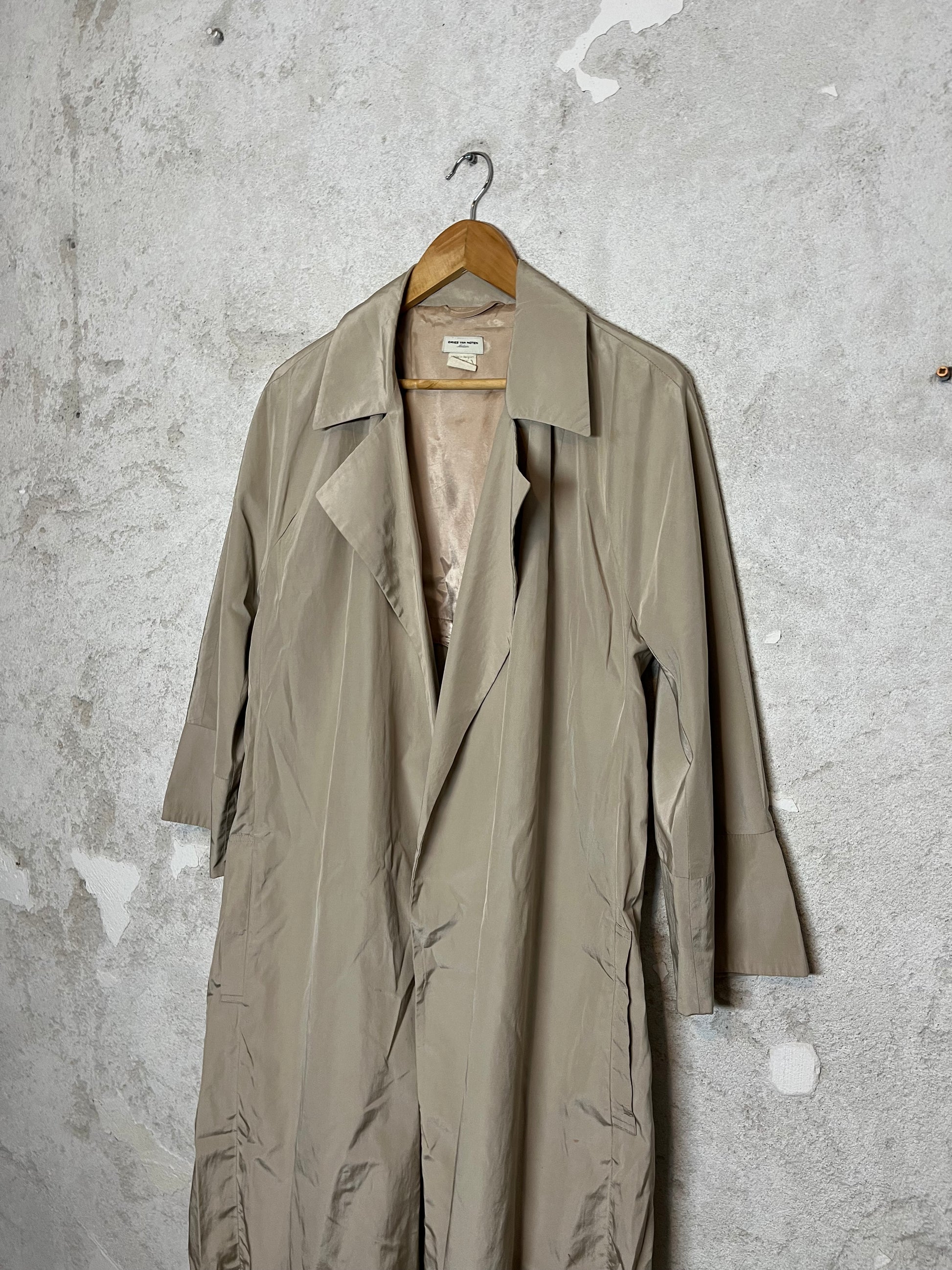 Dries van Noten Silk Cotton trenchcoat - M