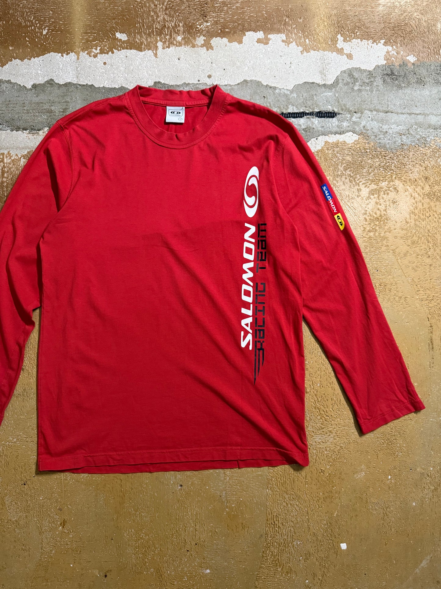 Salomon vintage rare longsleeve shirt - L