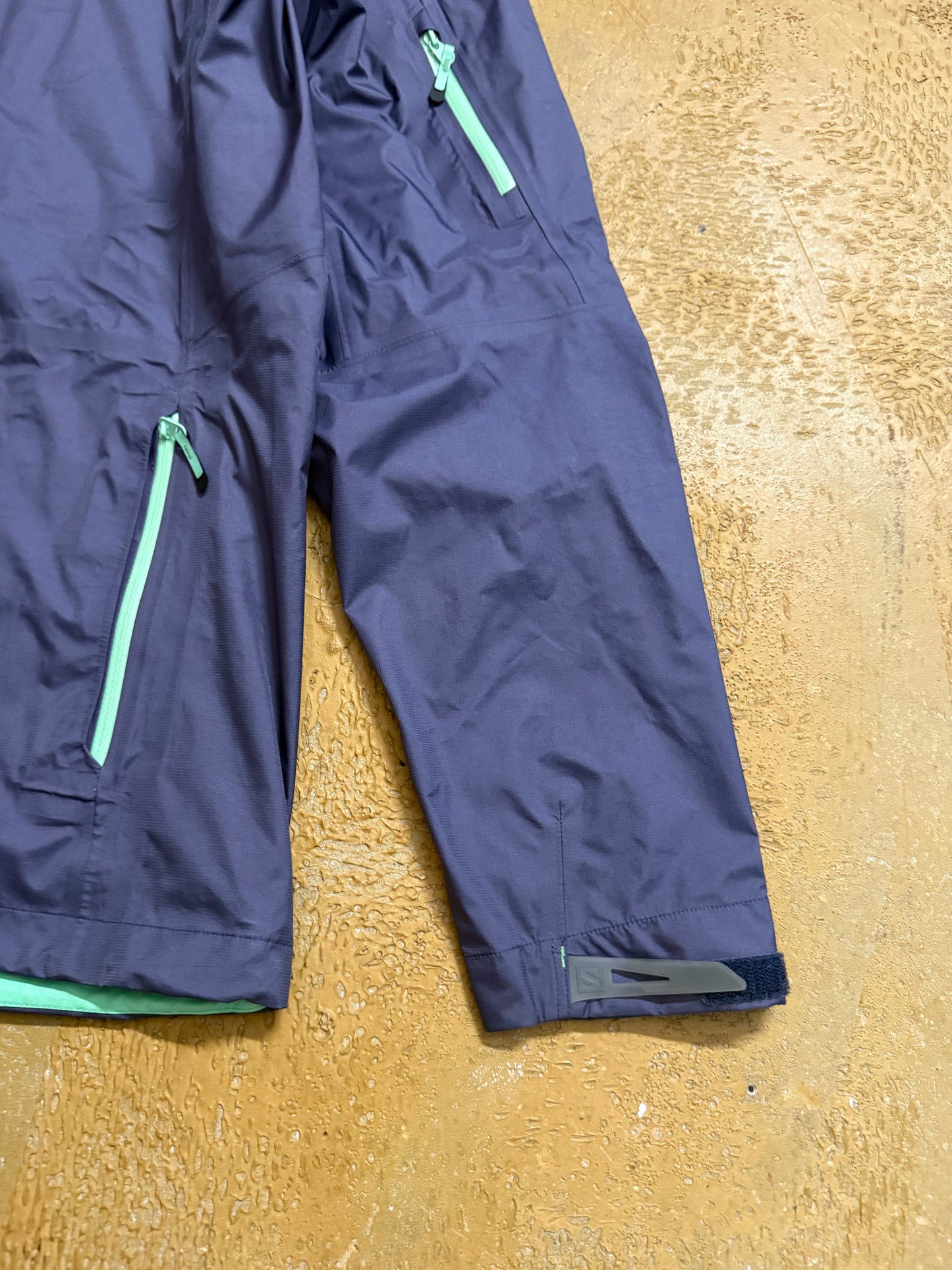 Salomon Clima Pro Storm rain jacket armpit zipper - M