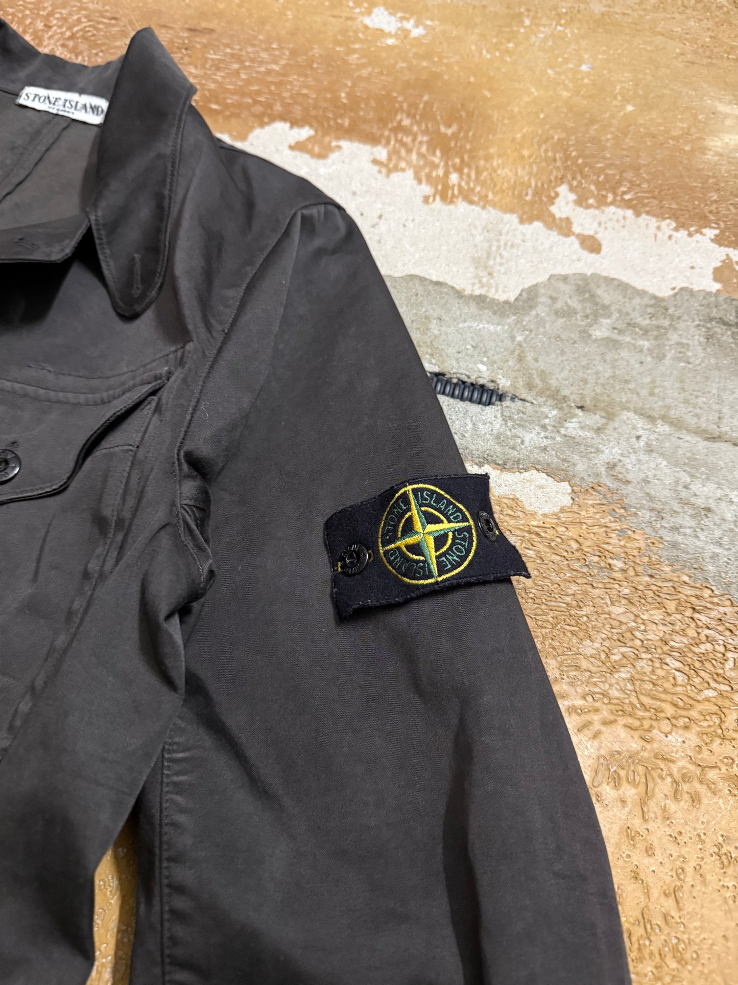 Stone Island SS06 Resined cotton chore jacket - S
