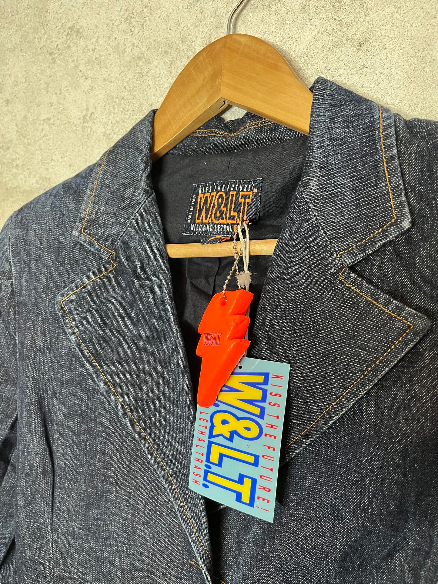 Walter van Beirendonck W&LT denim jacket NEW - M