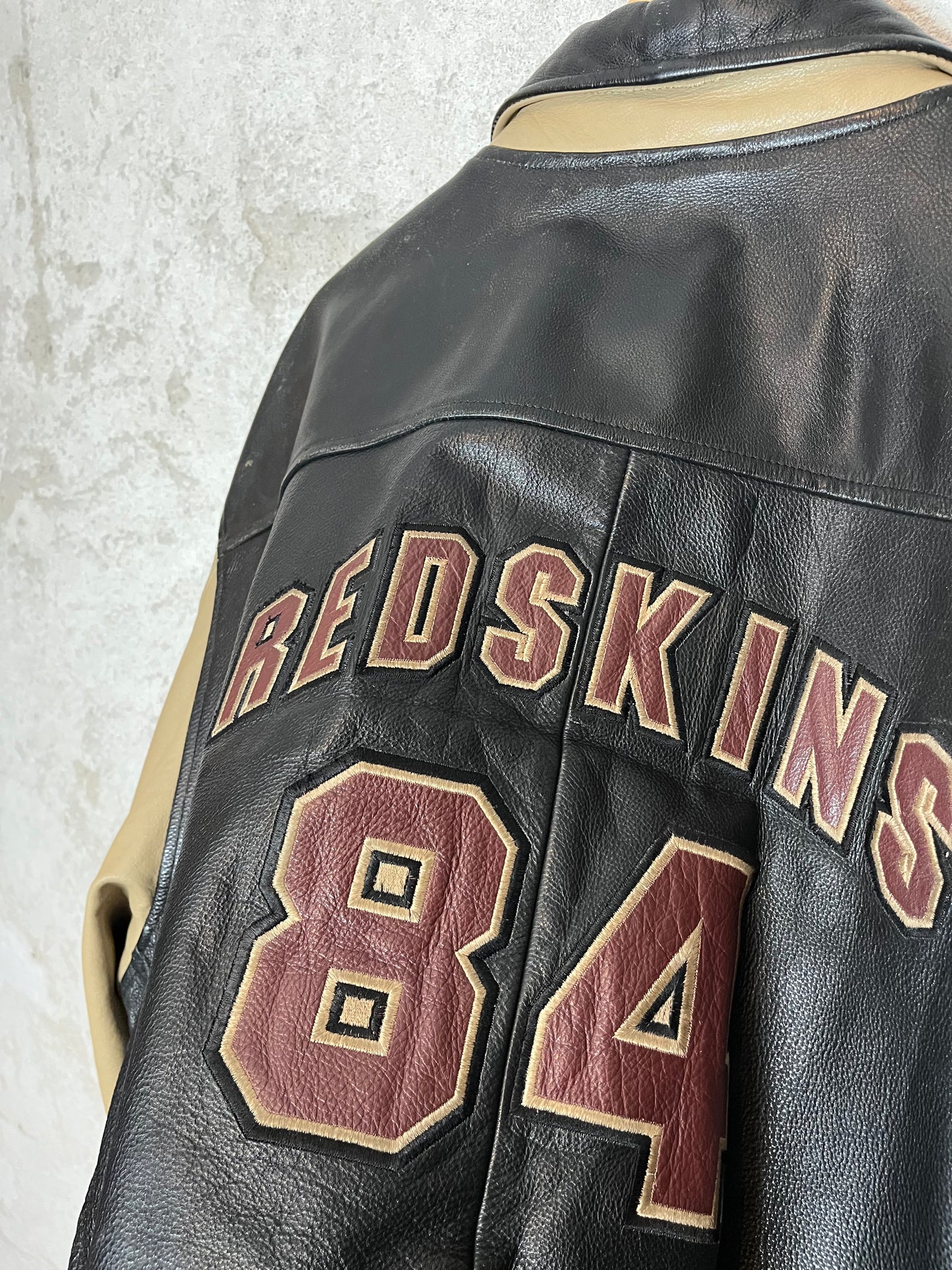 Redskins vintage leather jacket - XL