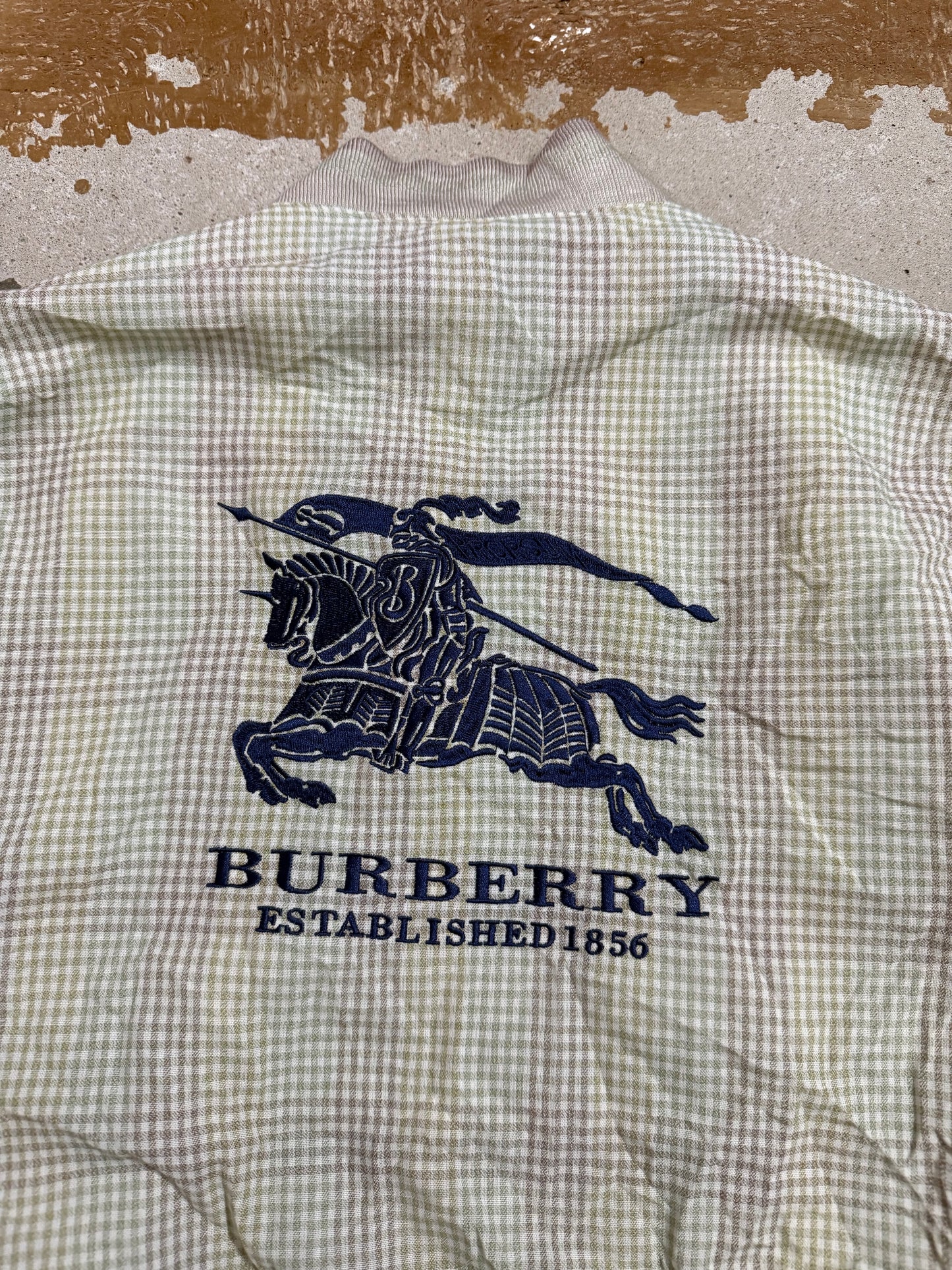 Burberry vintage prorsum embroidered harrington jacket - S