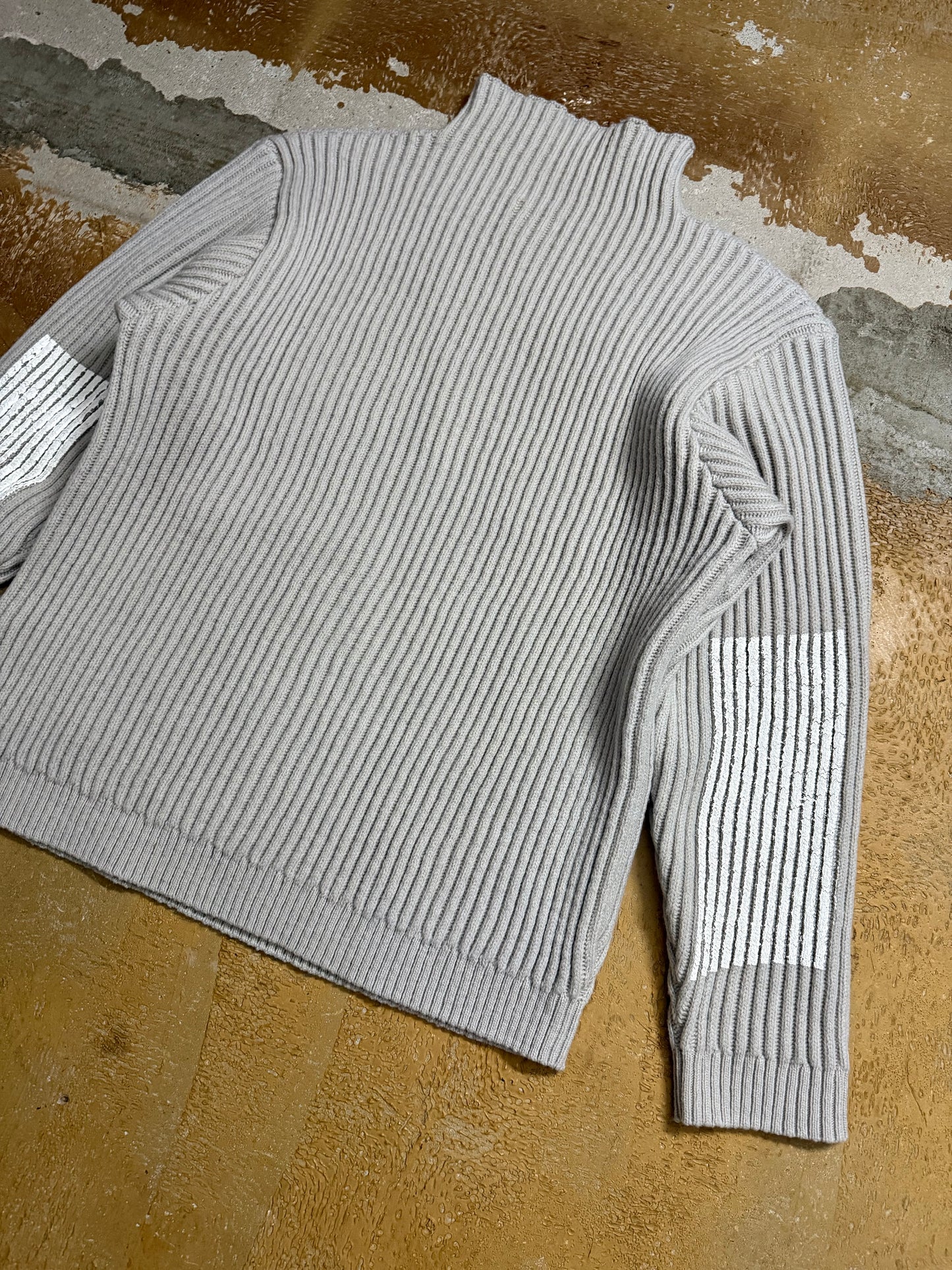 Stone Island Marina 100% wool knit sweater - L