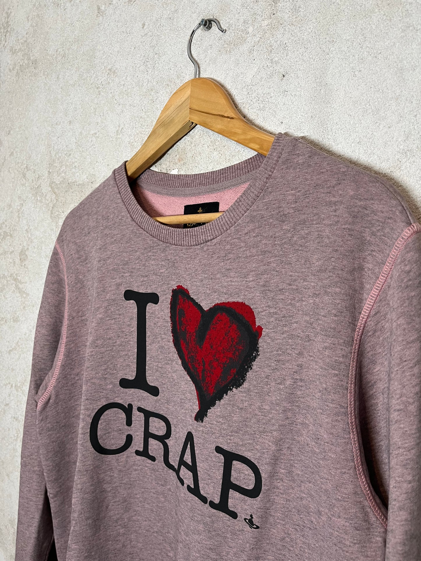 Vivienne Westwood ''I love crap'' sweatshirt AW'15 - M