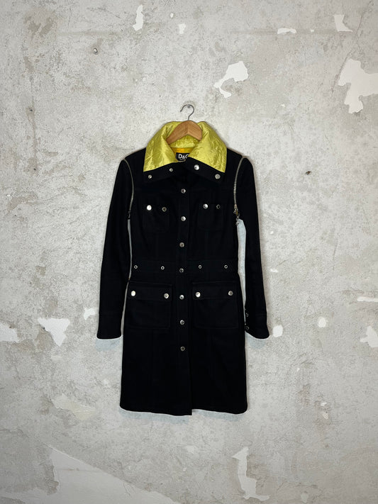 Dolce & Gabbana vintage zippable sleeves trenchcoat - S