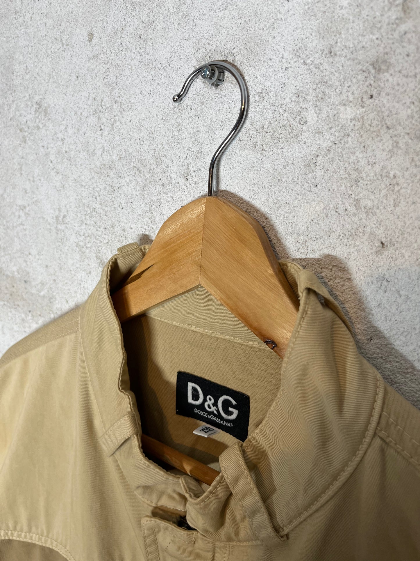 Dolce & Gabbana Beige Cargo Jacket - M