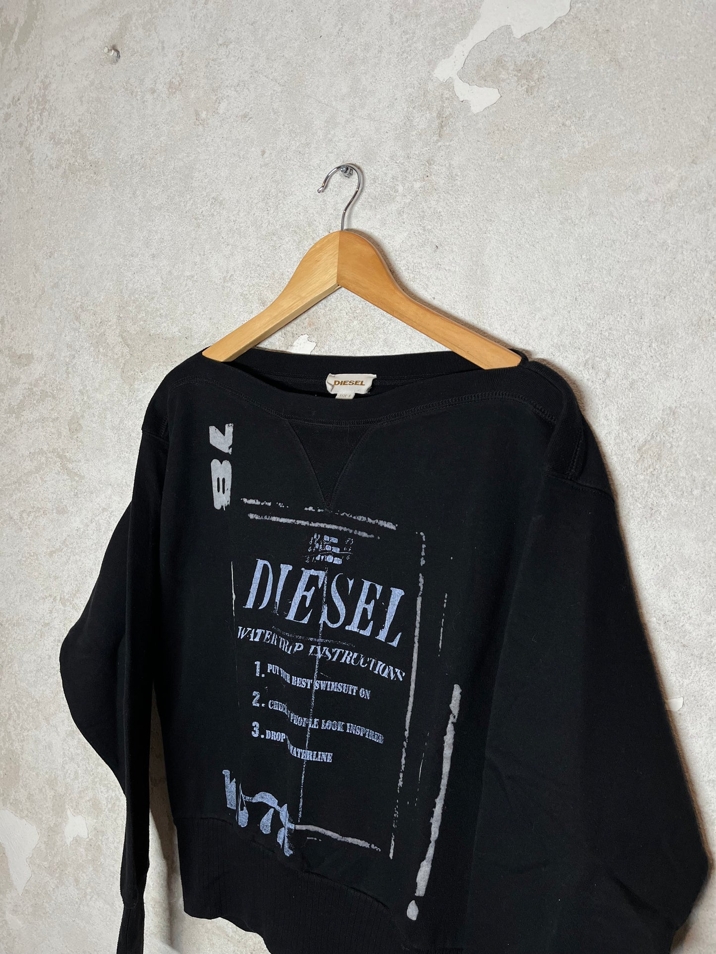 Diesel vintage 90s 2000s retro sweatshirt - S