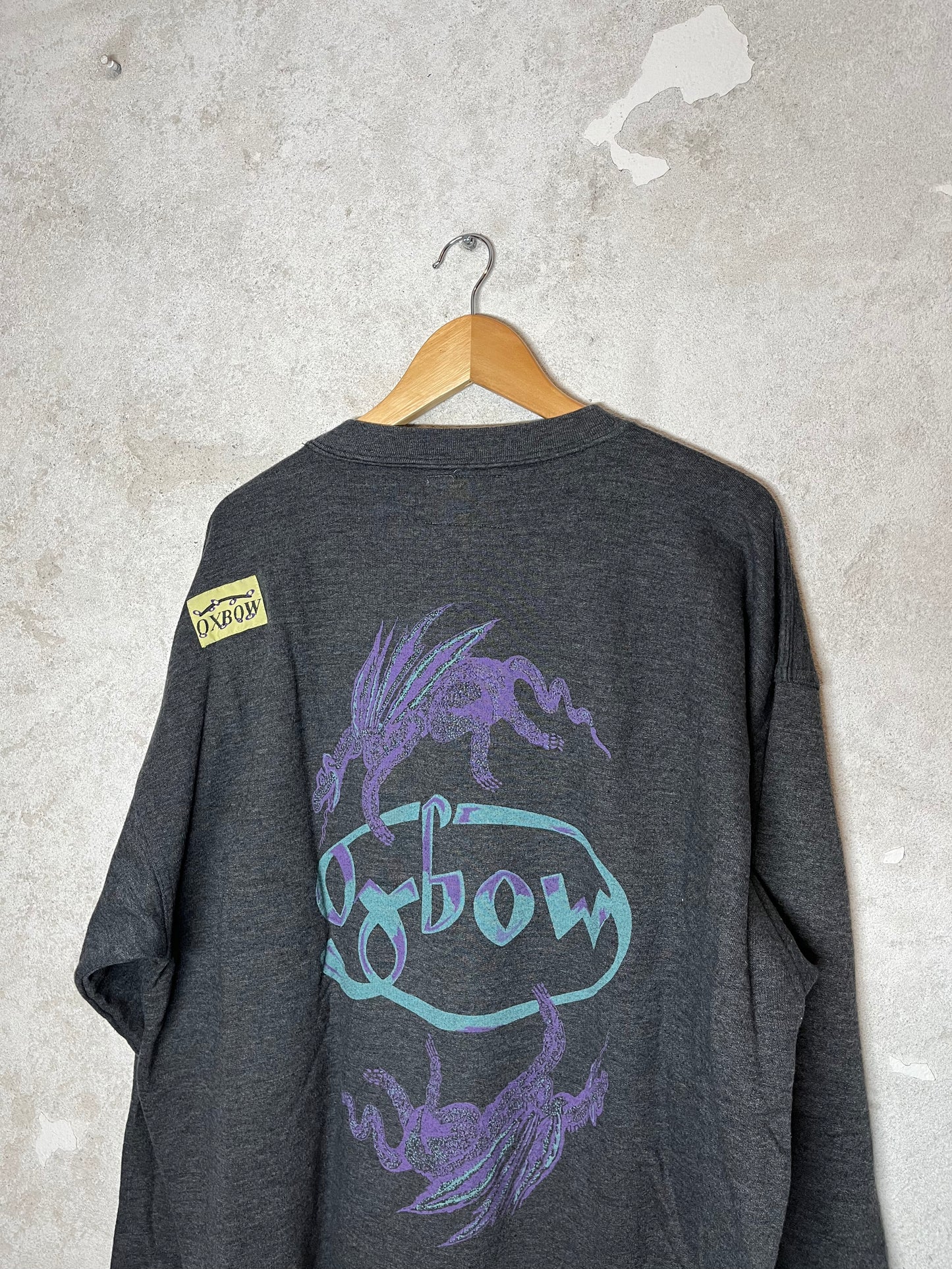 Oxbow rare 90s dragon graphic sweater - XXL