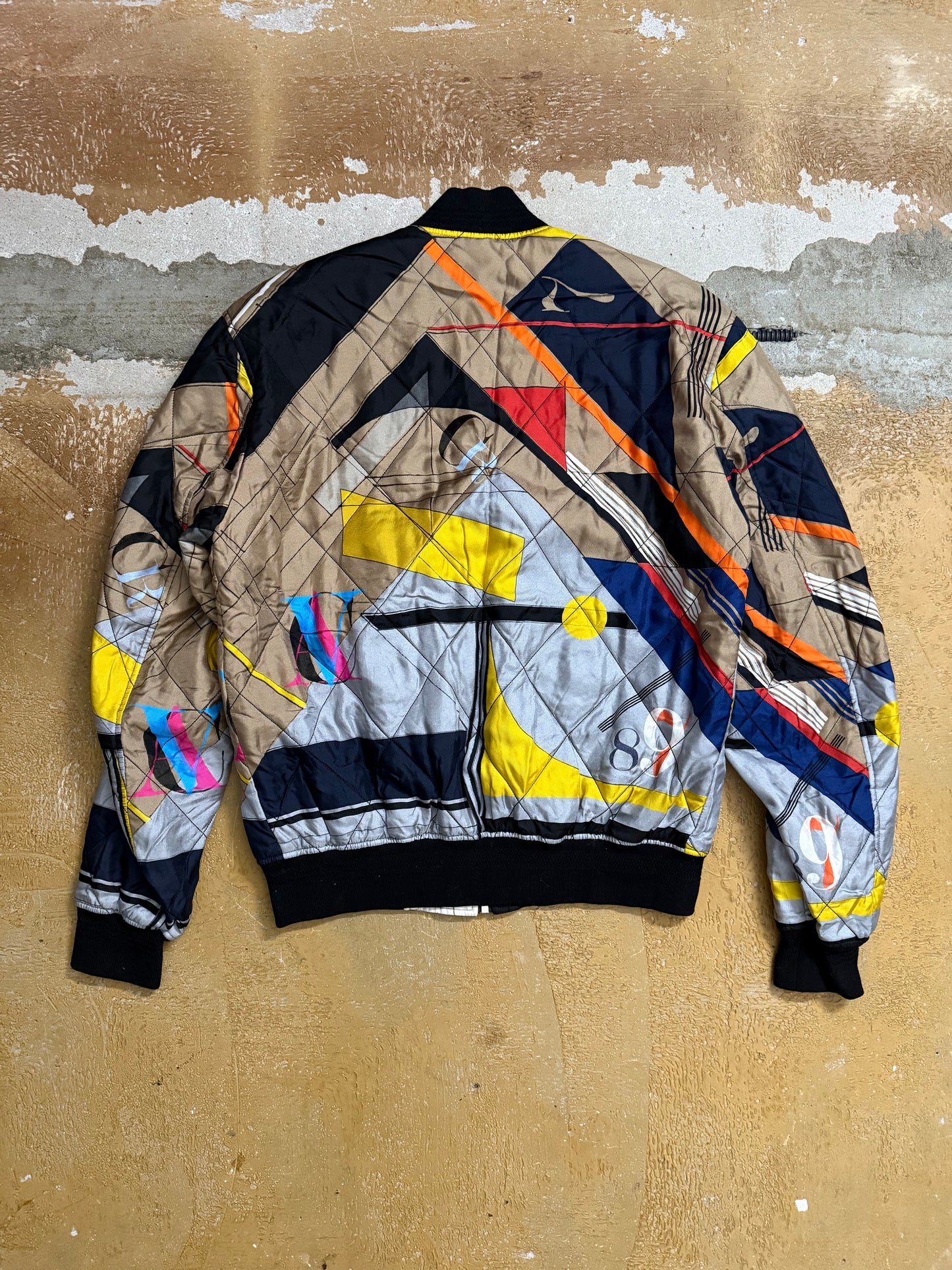 Versace vintage baroque bomber jacket - M