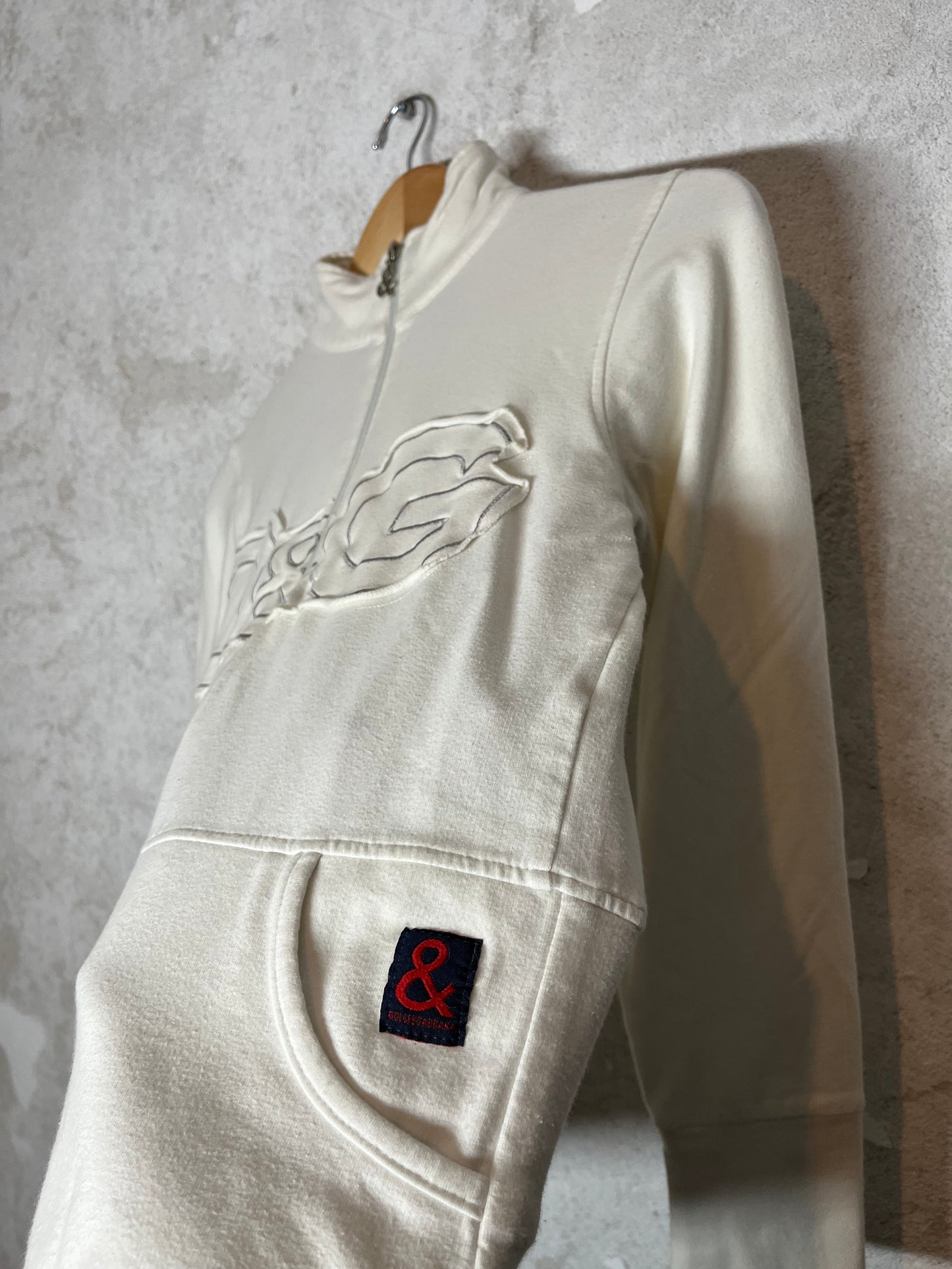 Dolce & Gabanna zip-up sweater vintage 2000s - S