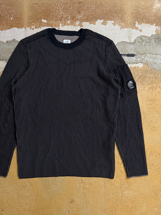 CP Company ribbed knit wool sweater - M