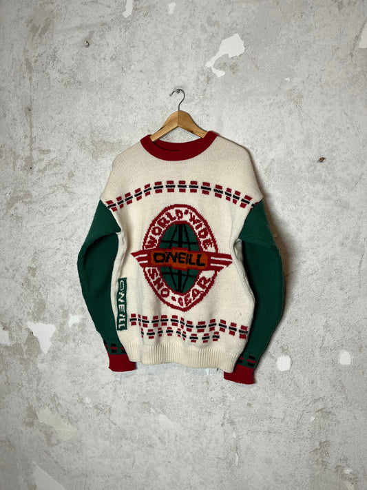 O’neill vintage 90s heavy knit retro sweater - M