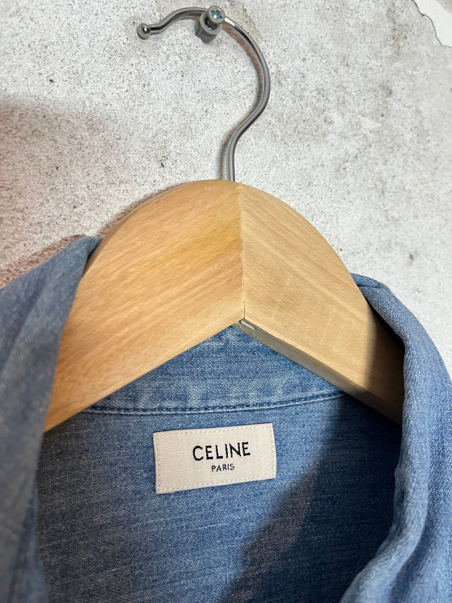 Celine embroidered denim jacket - S