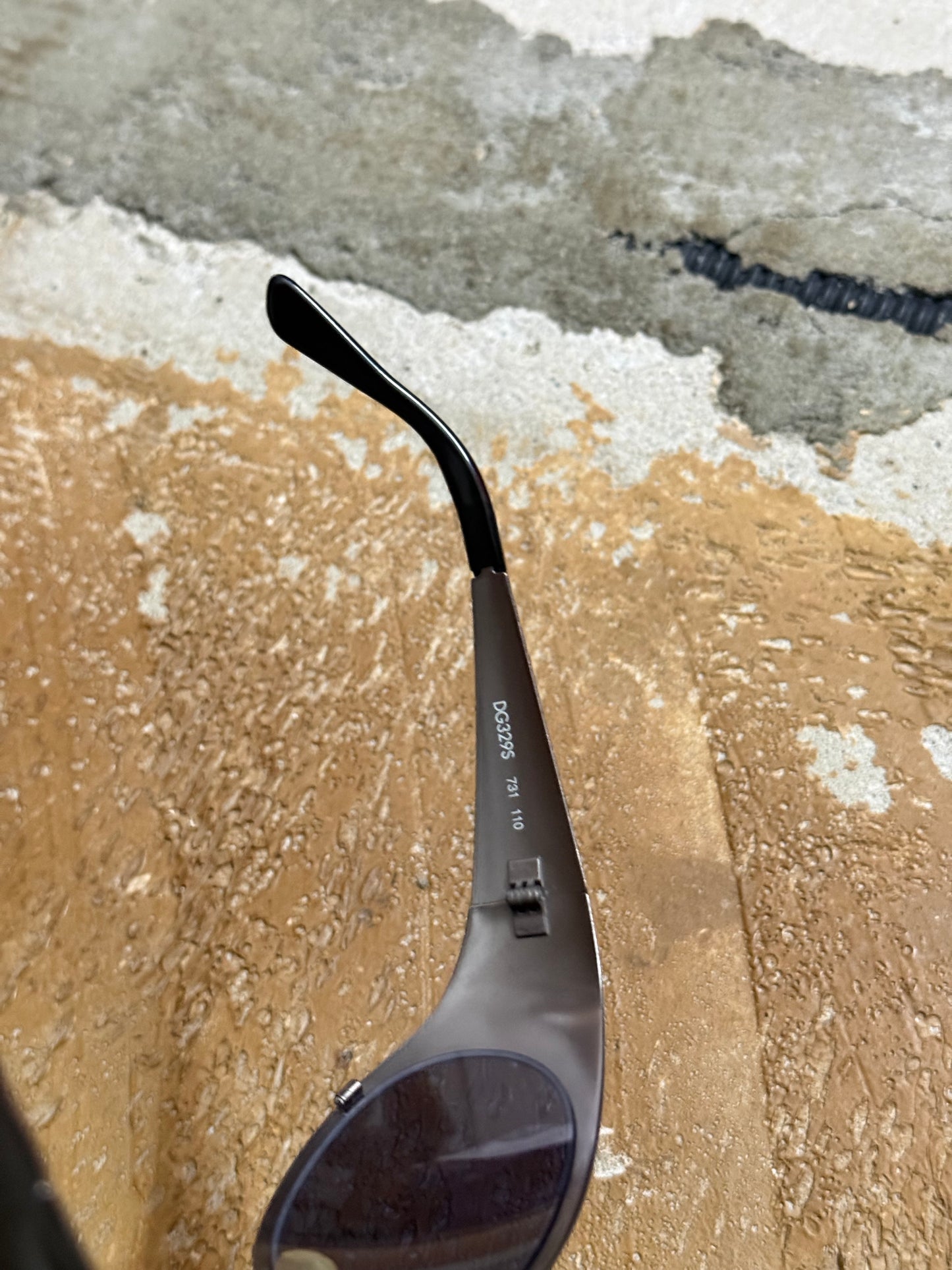 Dolce & Gabbana metal silver sunglasses