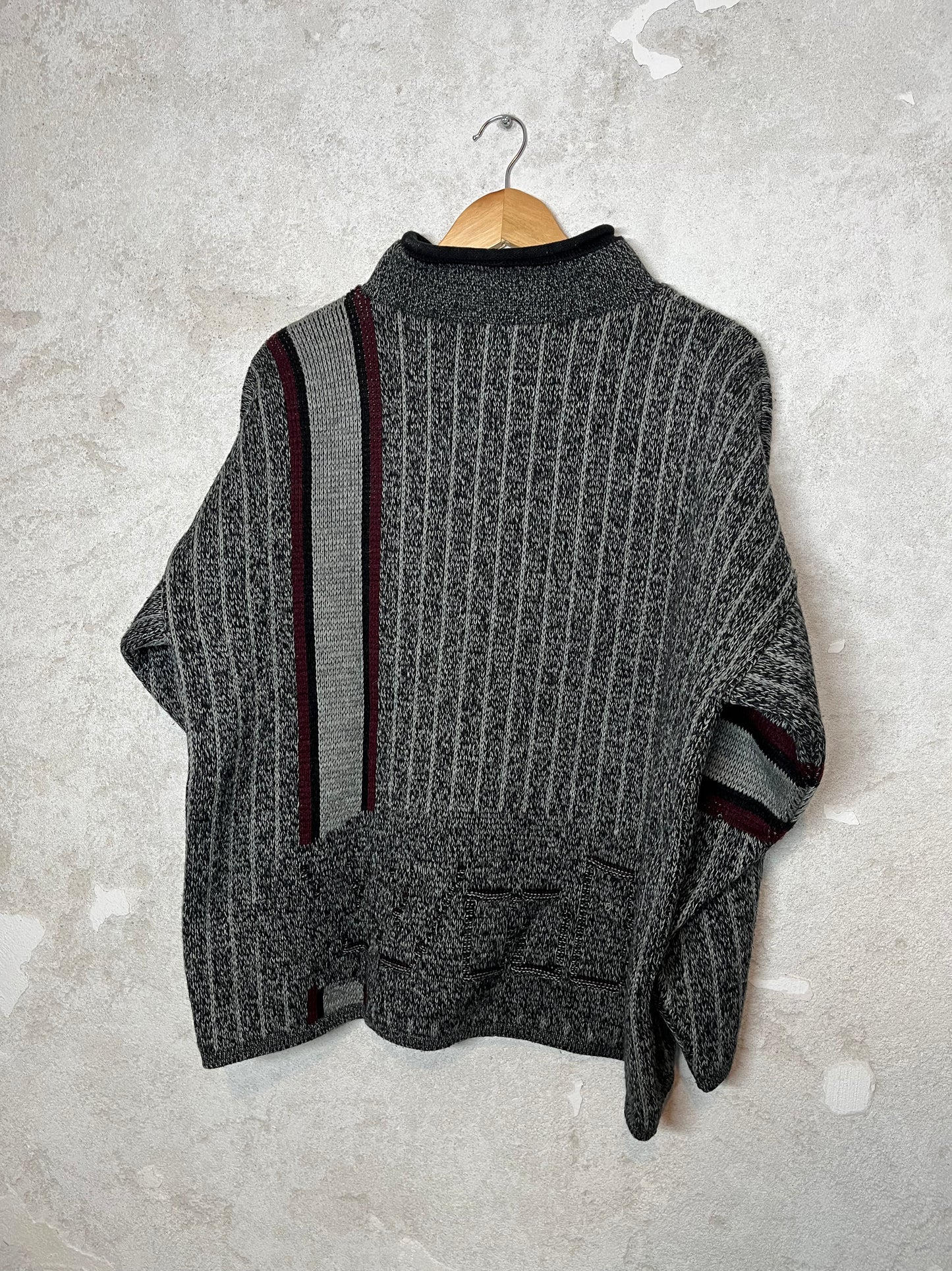 WNB Wannabee heavy knit ski snowboard sweater - S