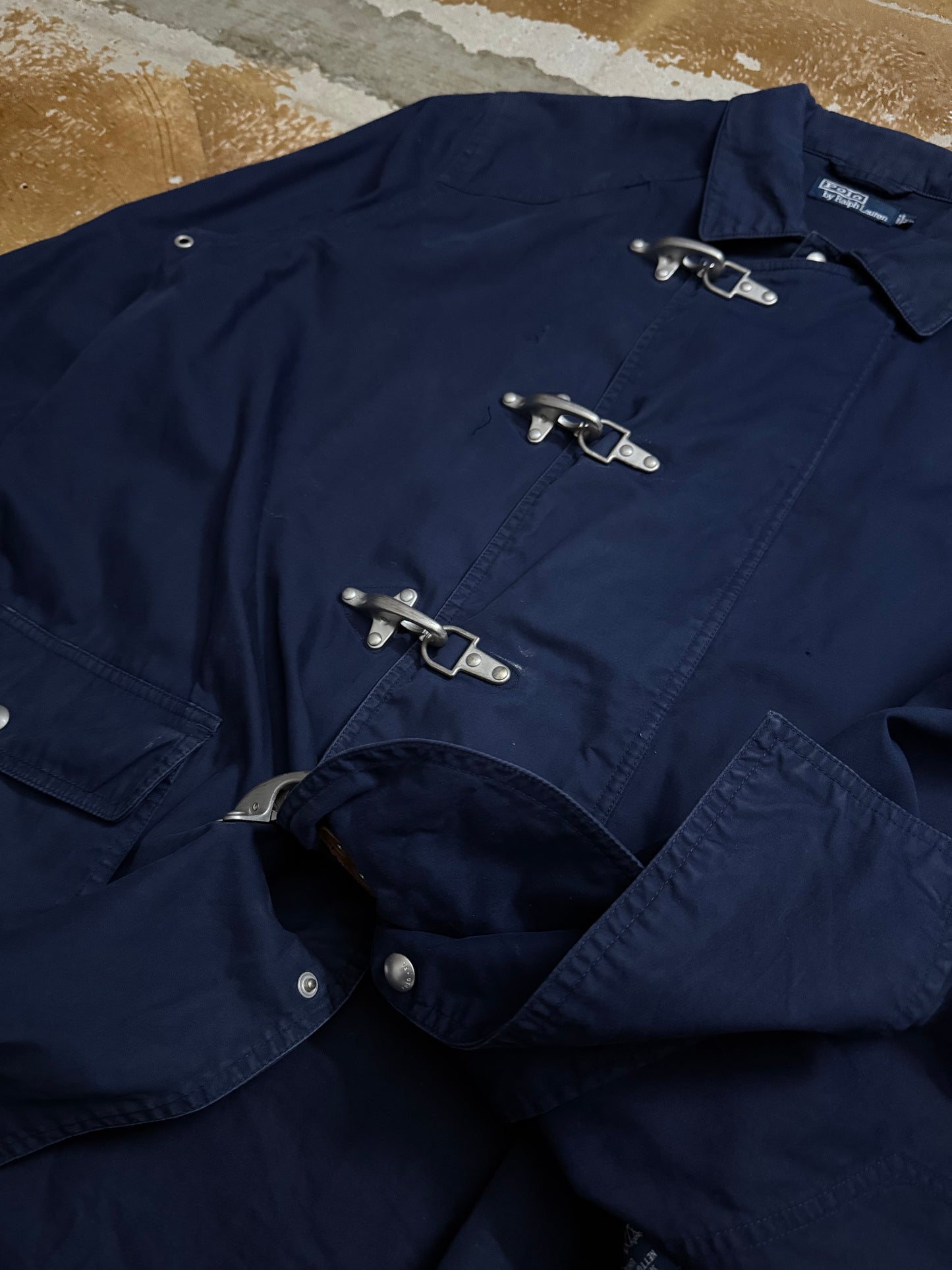 Ralph Lauren vintage fireman clasp jacket - XL