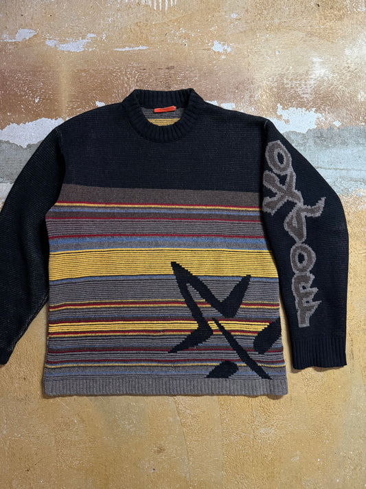 Oxbow vintage rare multicolor knit sweater - L
