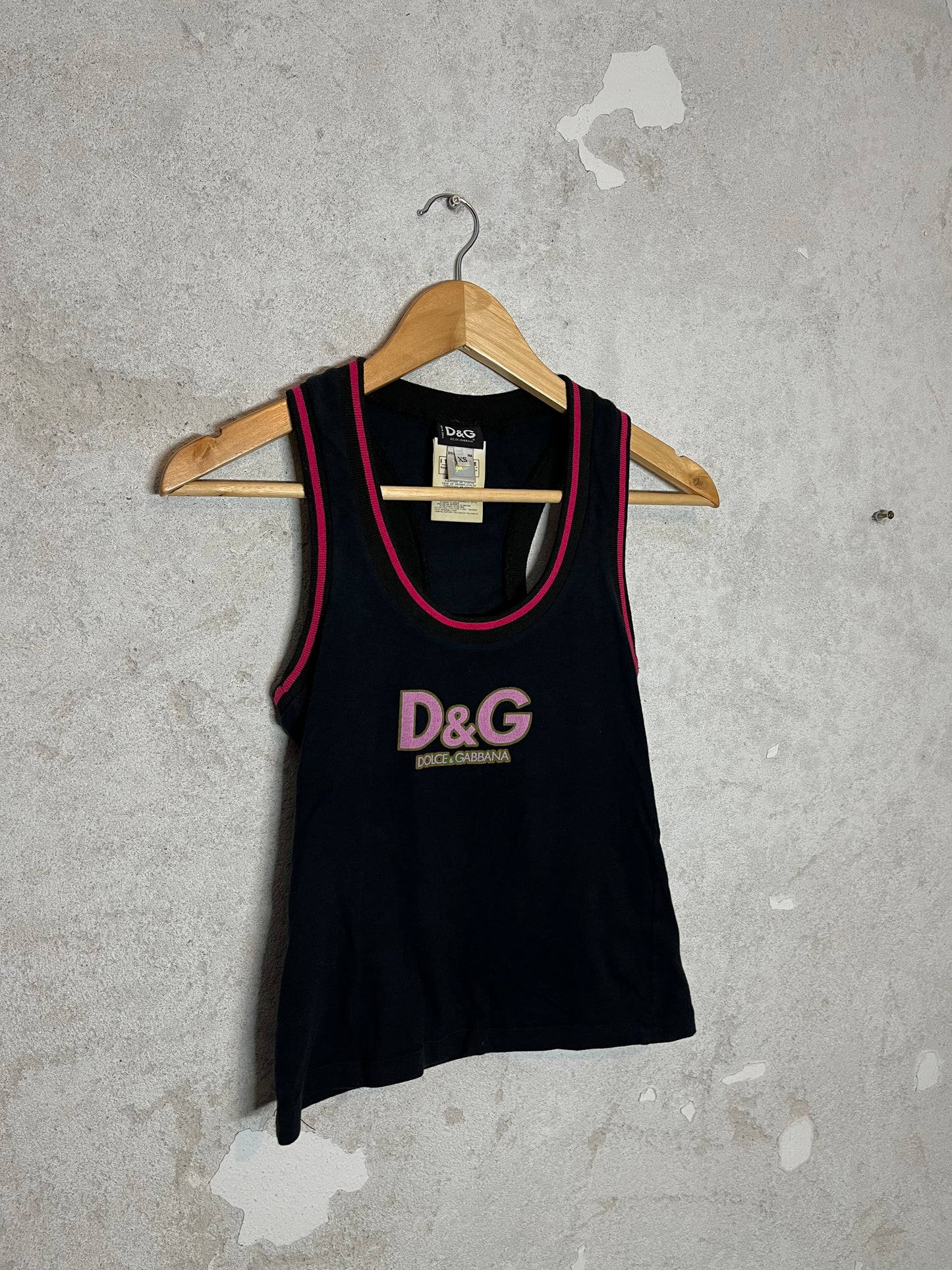 Dolce & Gabanna Y2K sports top shirt - XS