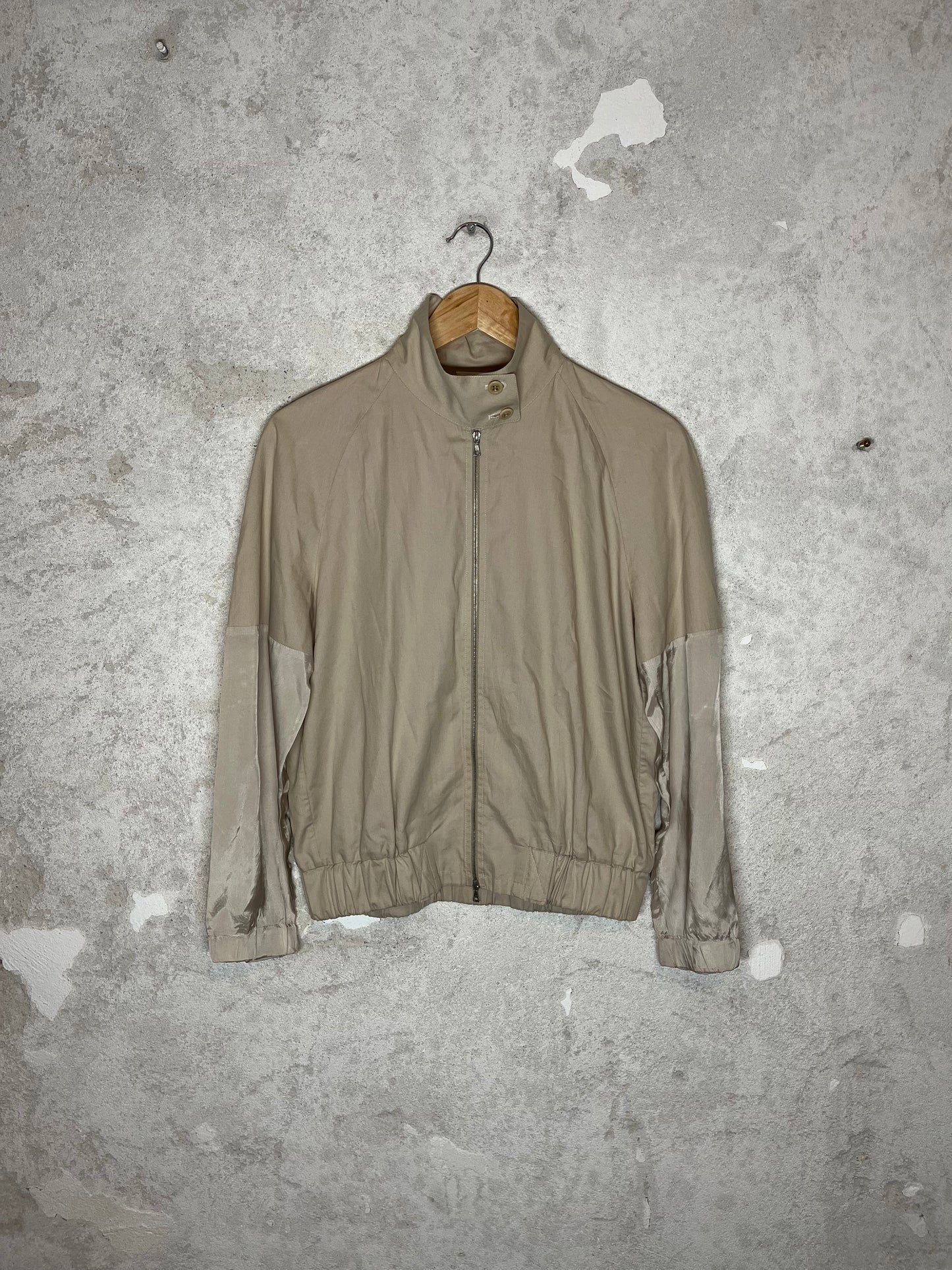 Dries van Noten canvas/satin lightweight jacket - M